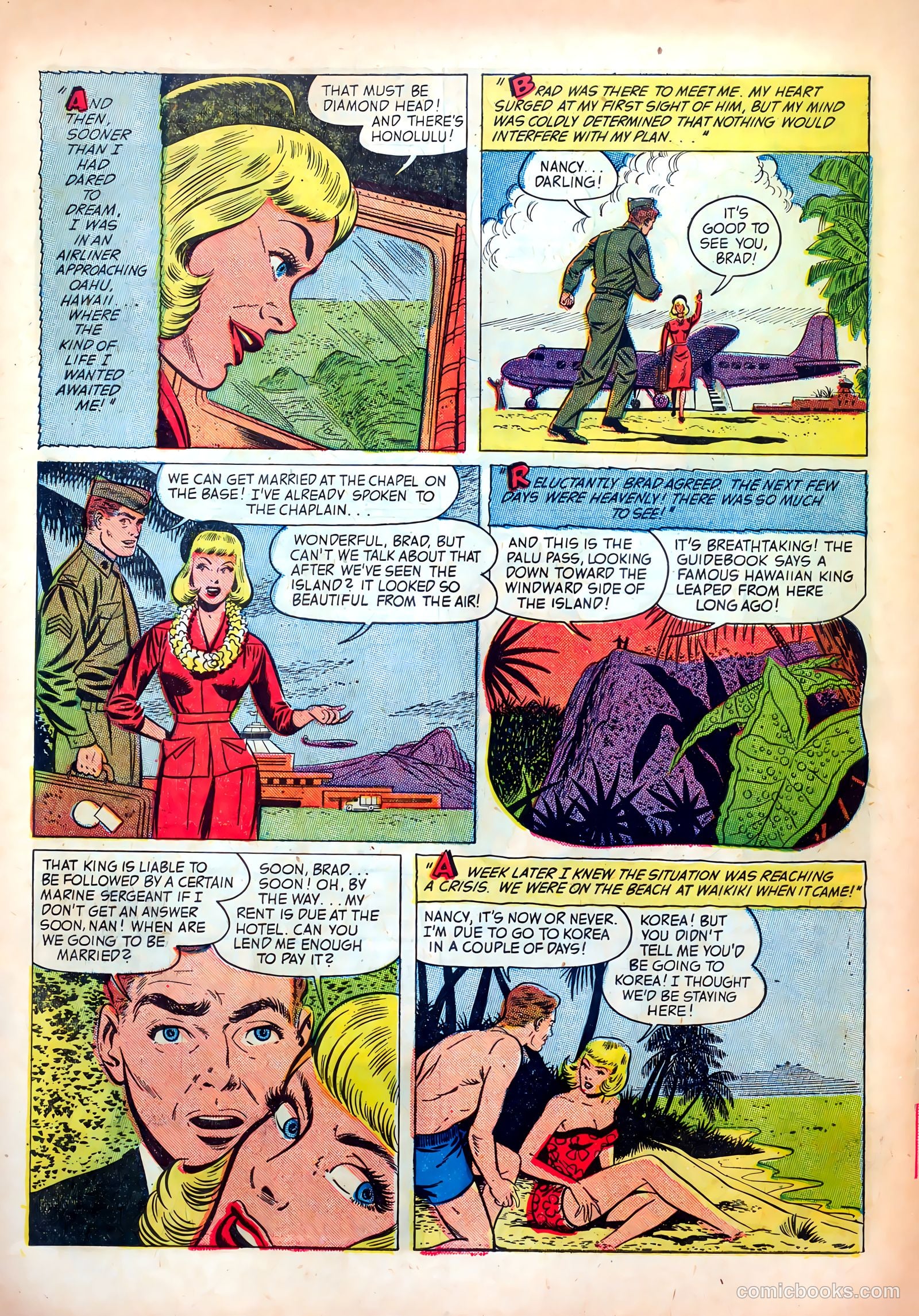Wartime Romances #8 — page 30 of 36