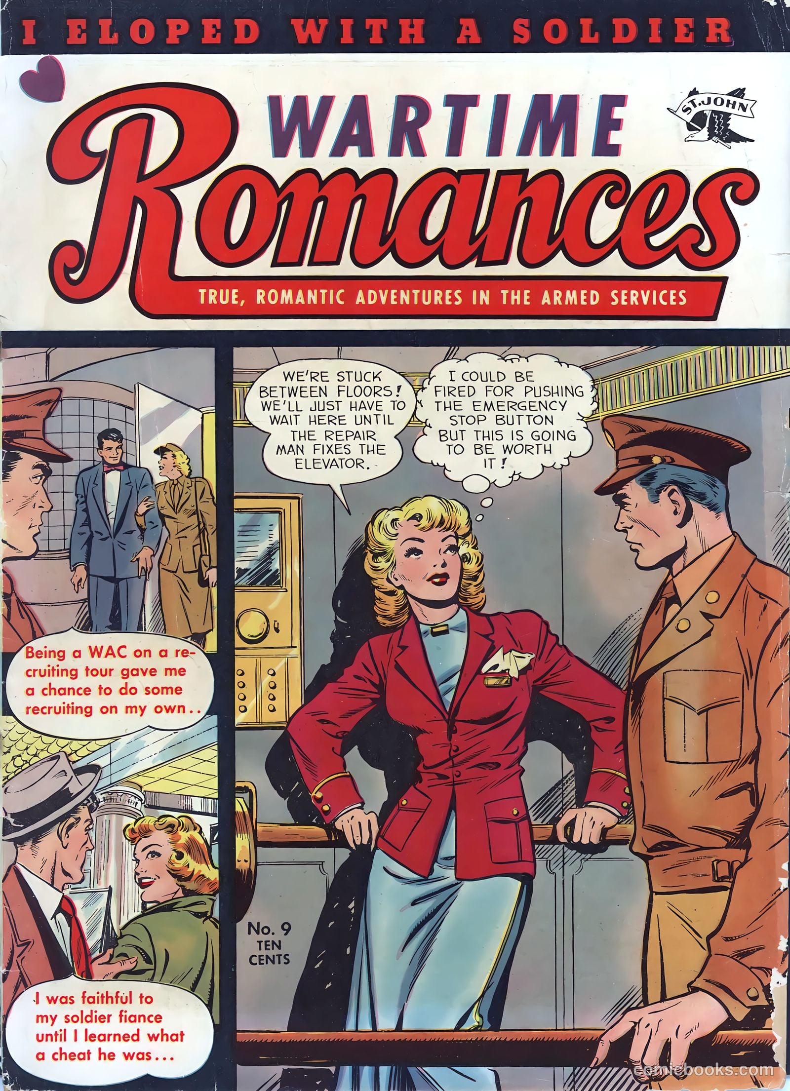 Wartime Romances #9 — page 1 of 36
