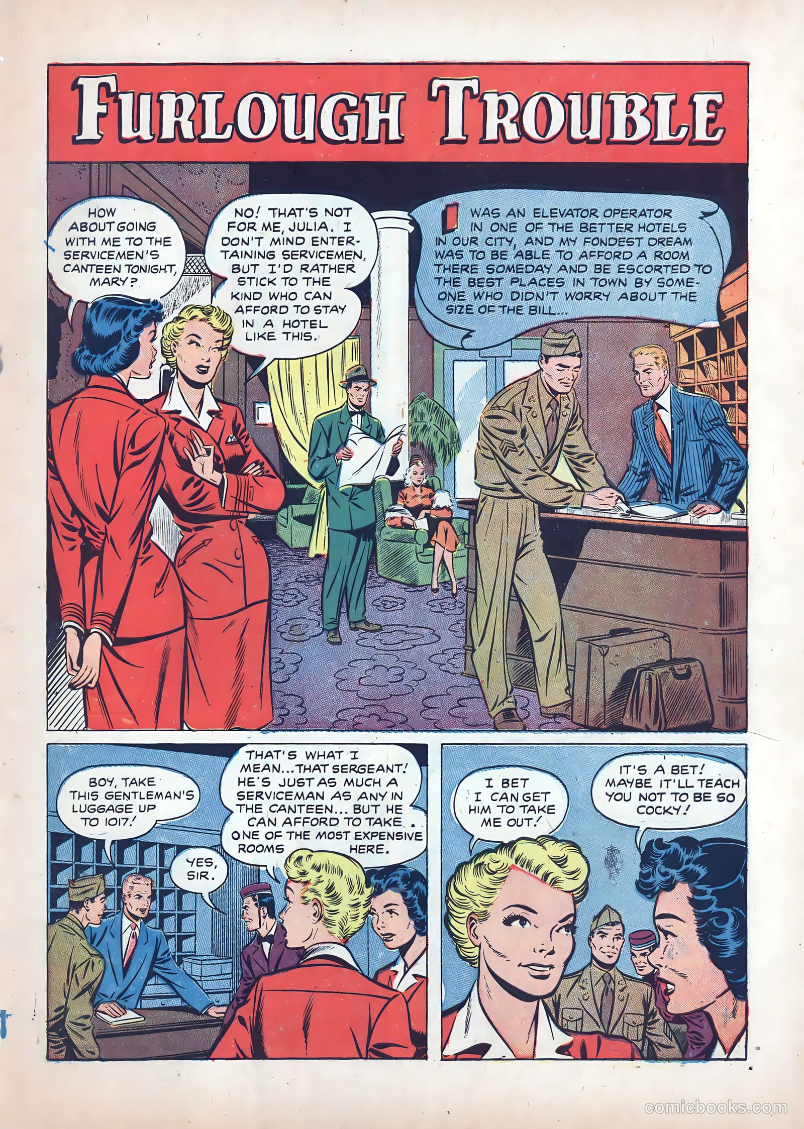 Wartime Romances #9 — page 3 of 36