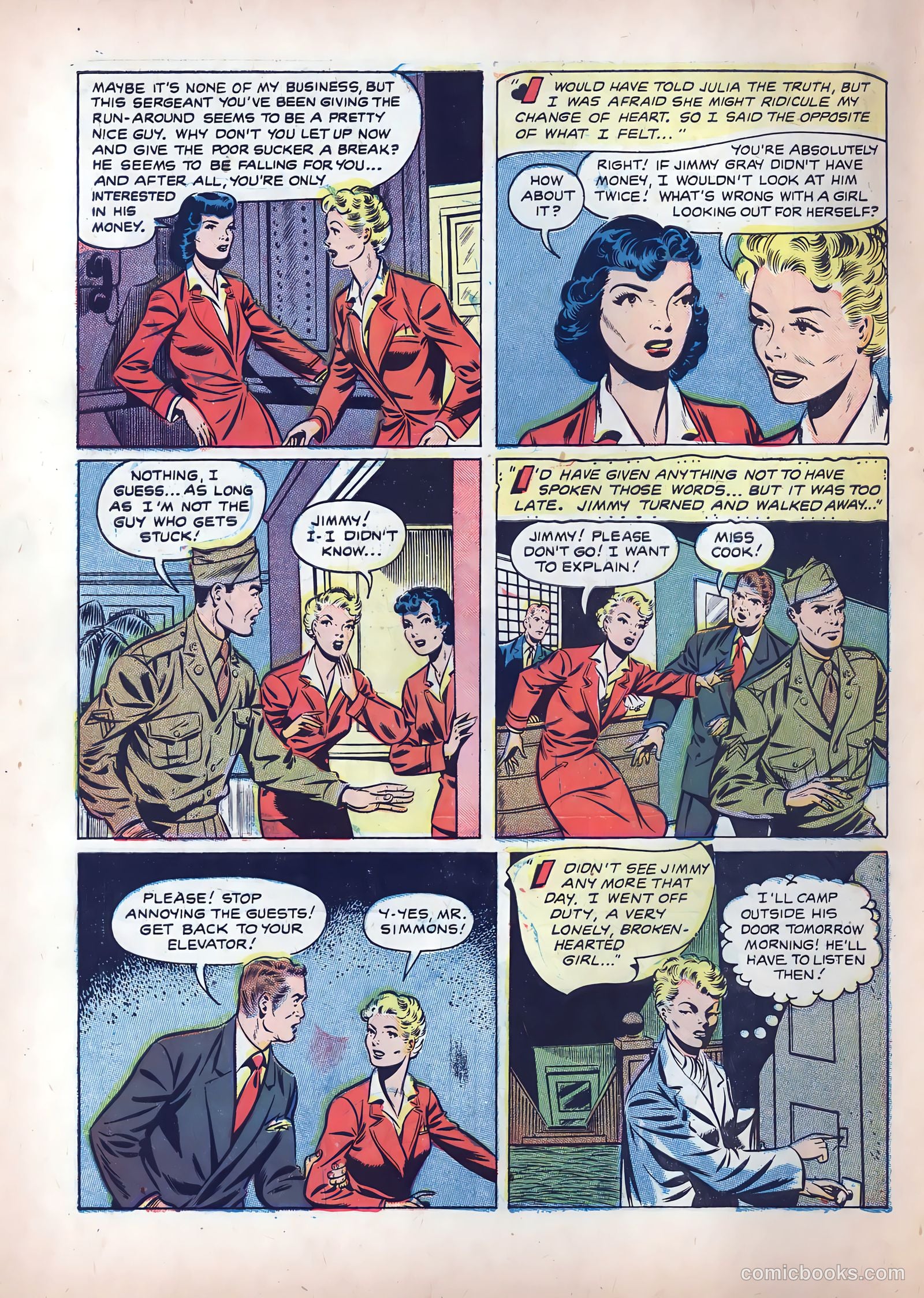 Wartime Romances #9 — page 6 of 36