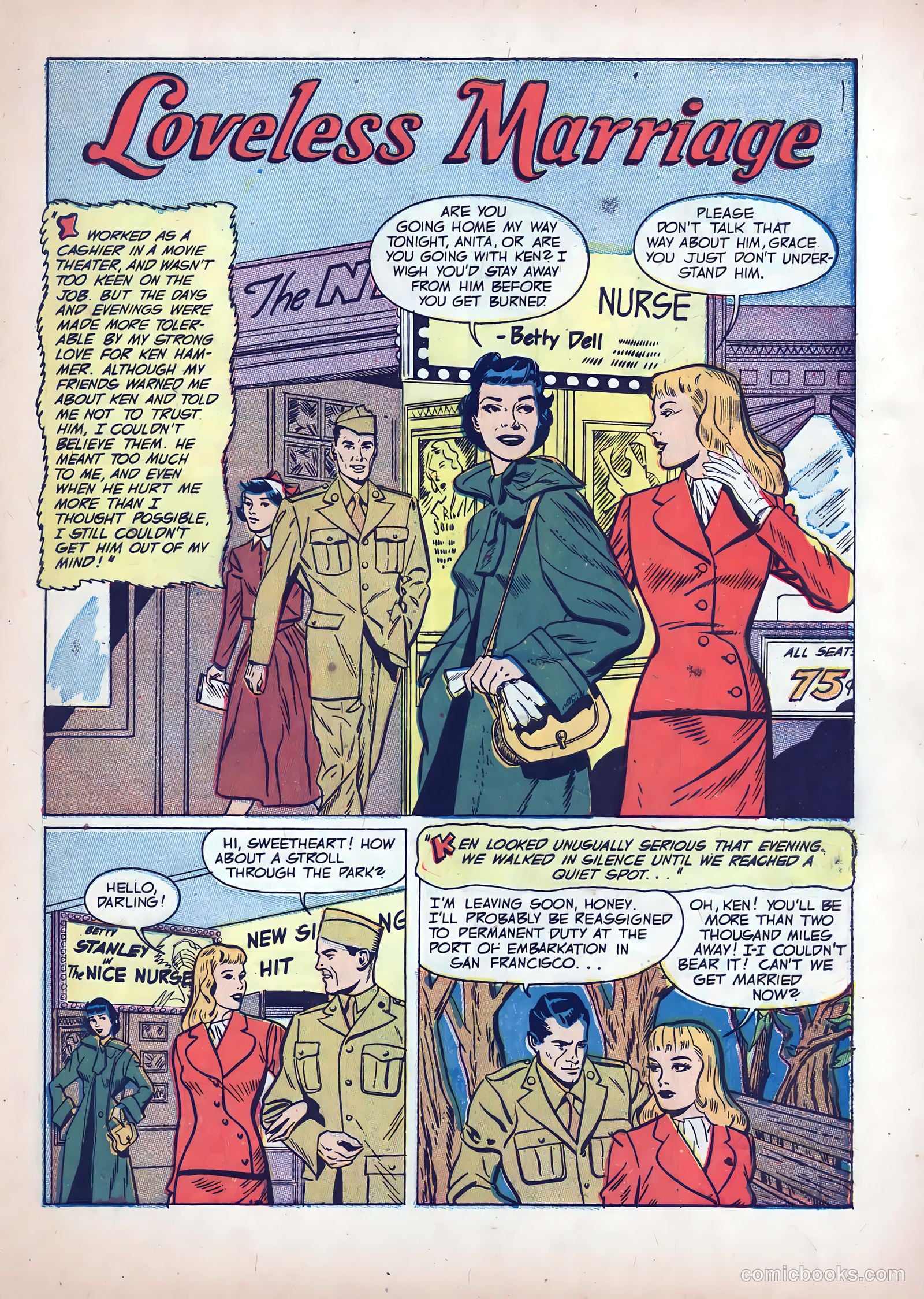 Wartime Romances #9 — page 9 of 36