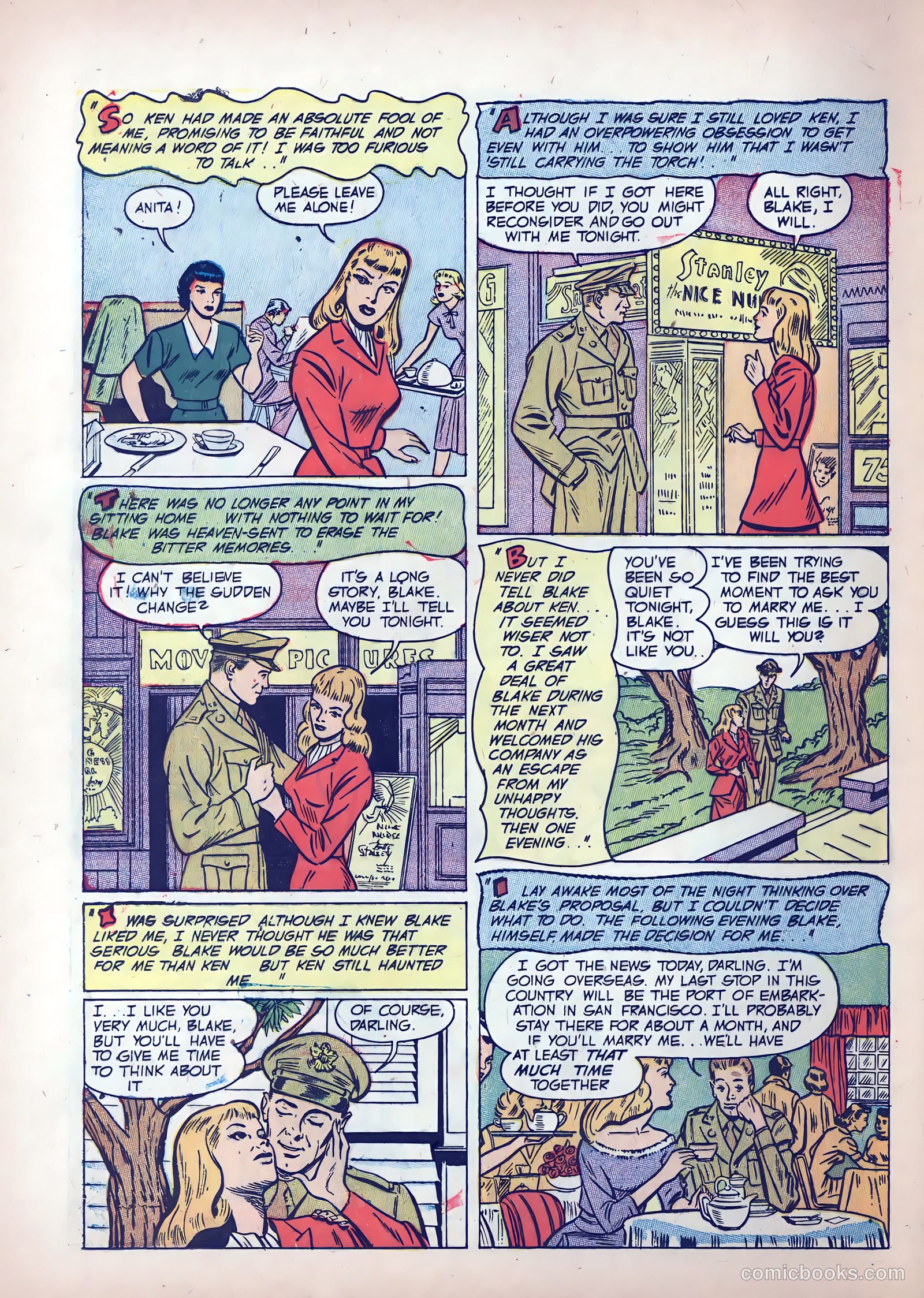 Wartime Romances #9 — page 12 of 36