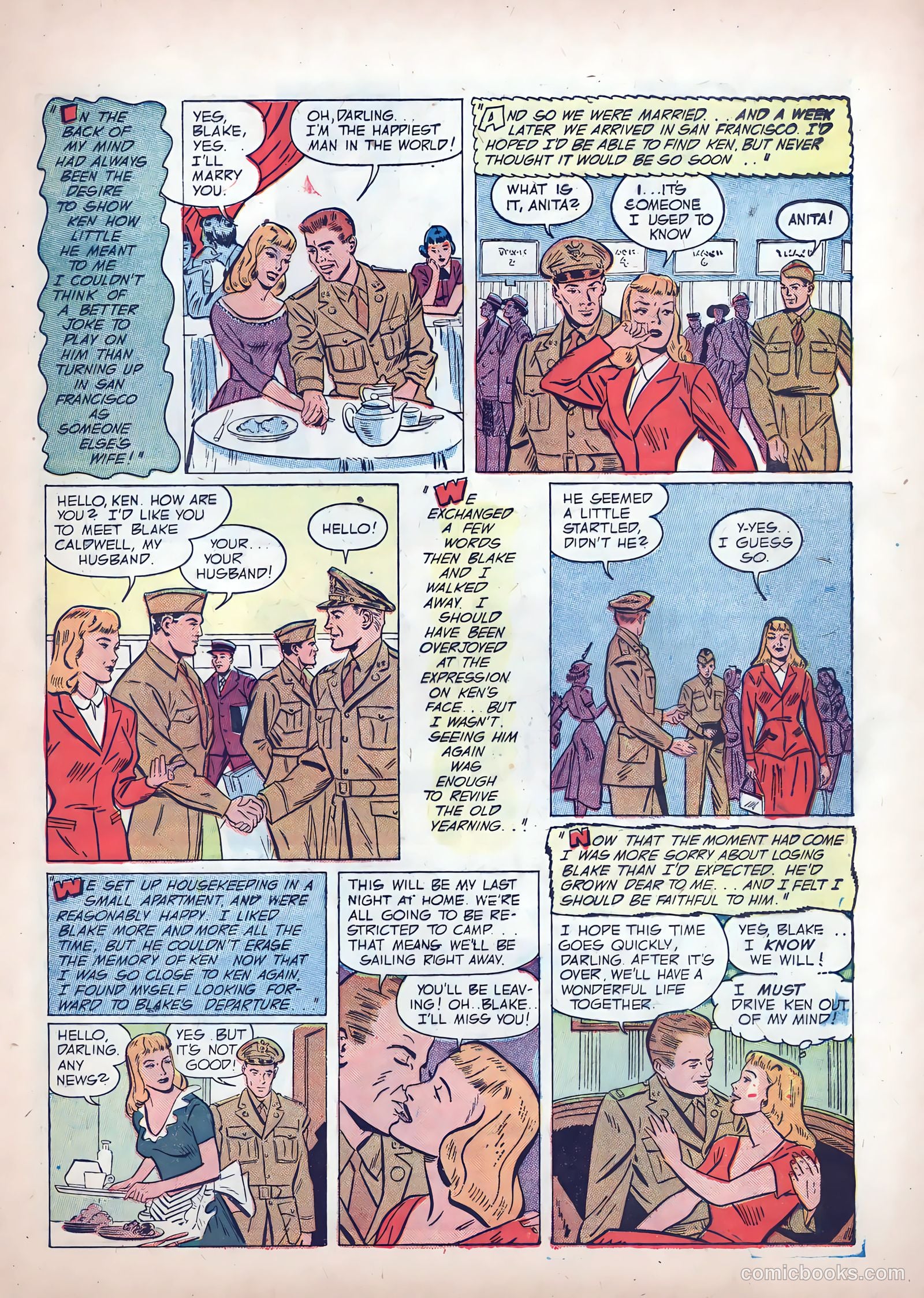 Wartime Romances #9 — page 13 of 36