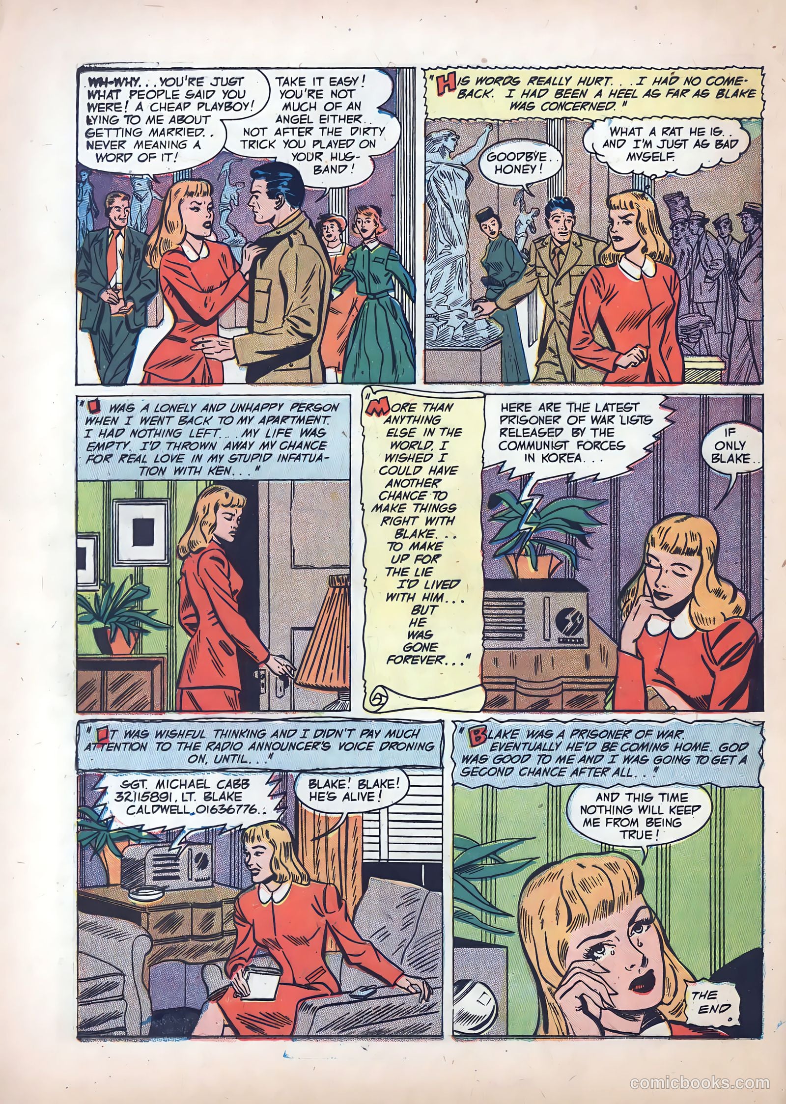 Wartime Romances #9 — page 16 of 36