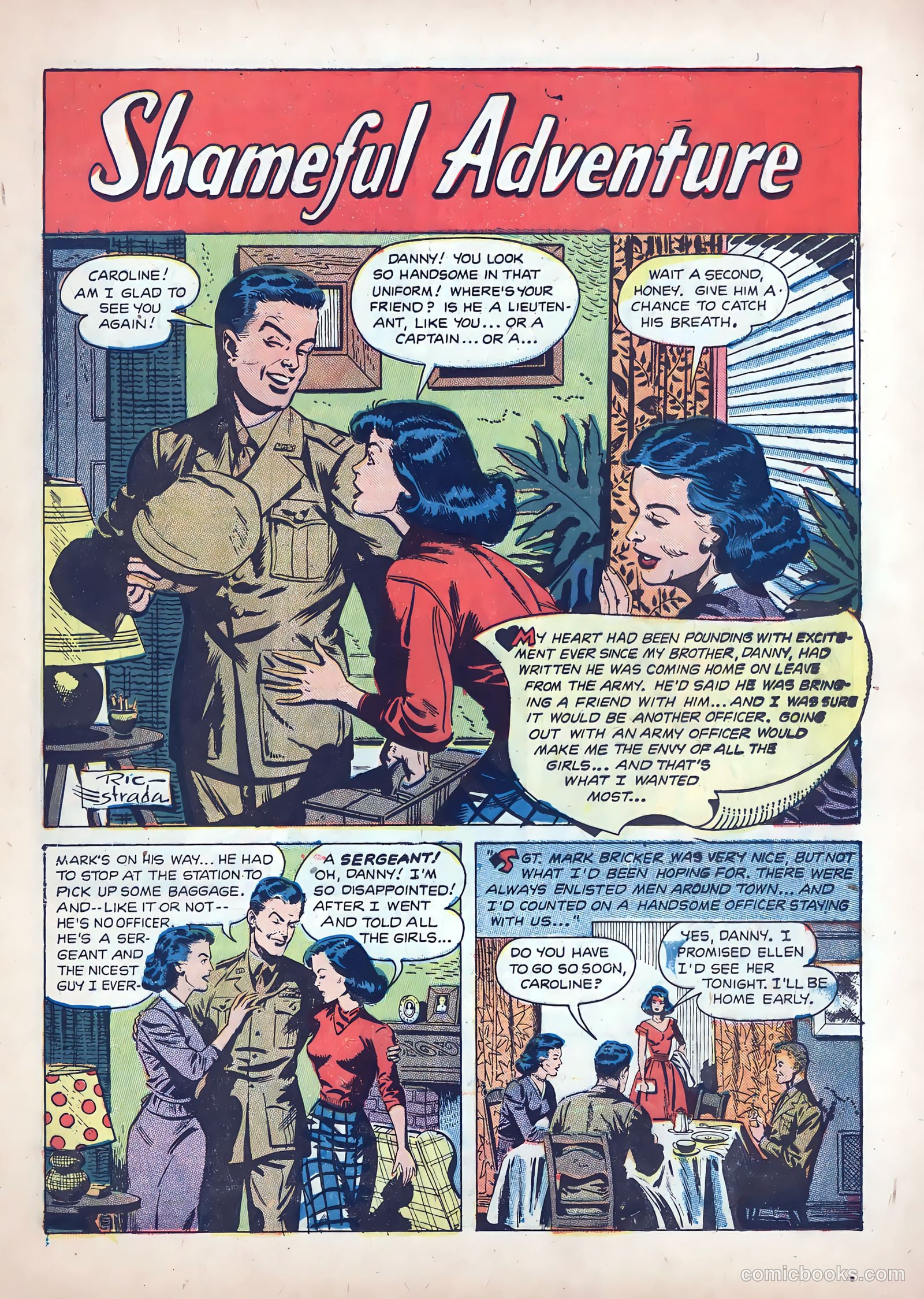 Wartime Romances #9 — page 17 of 36