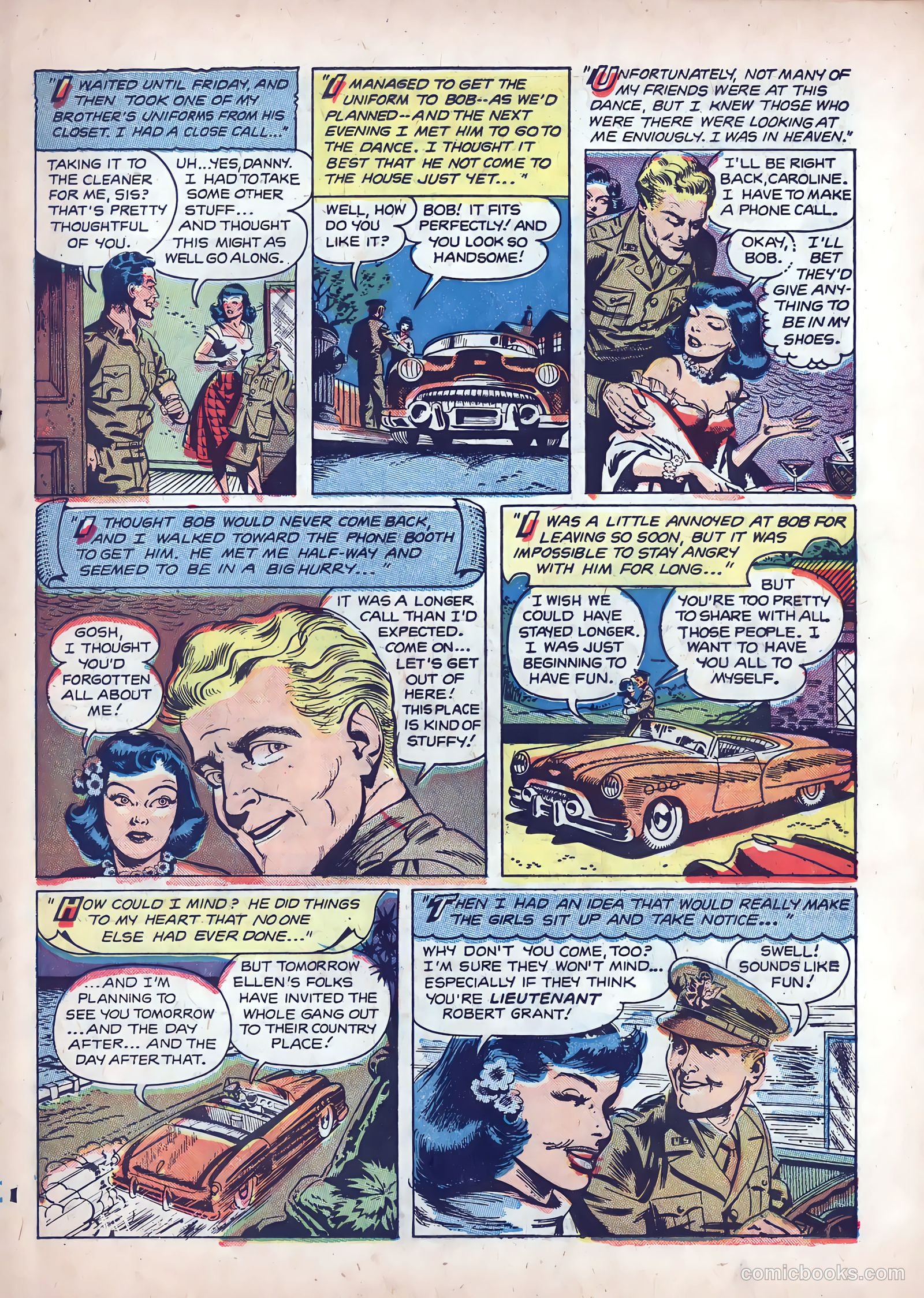 Wartime Romances #9 — page 19 of 36