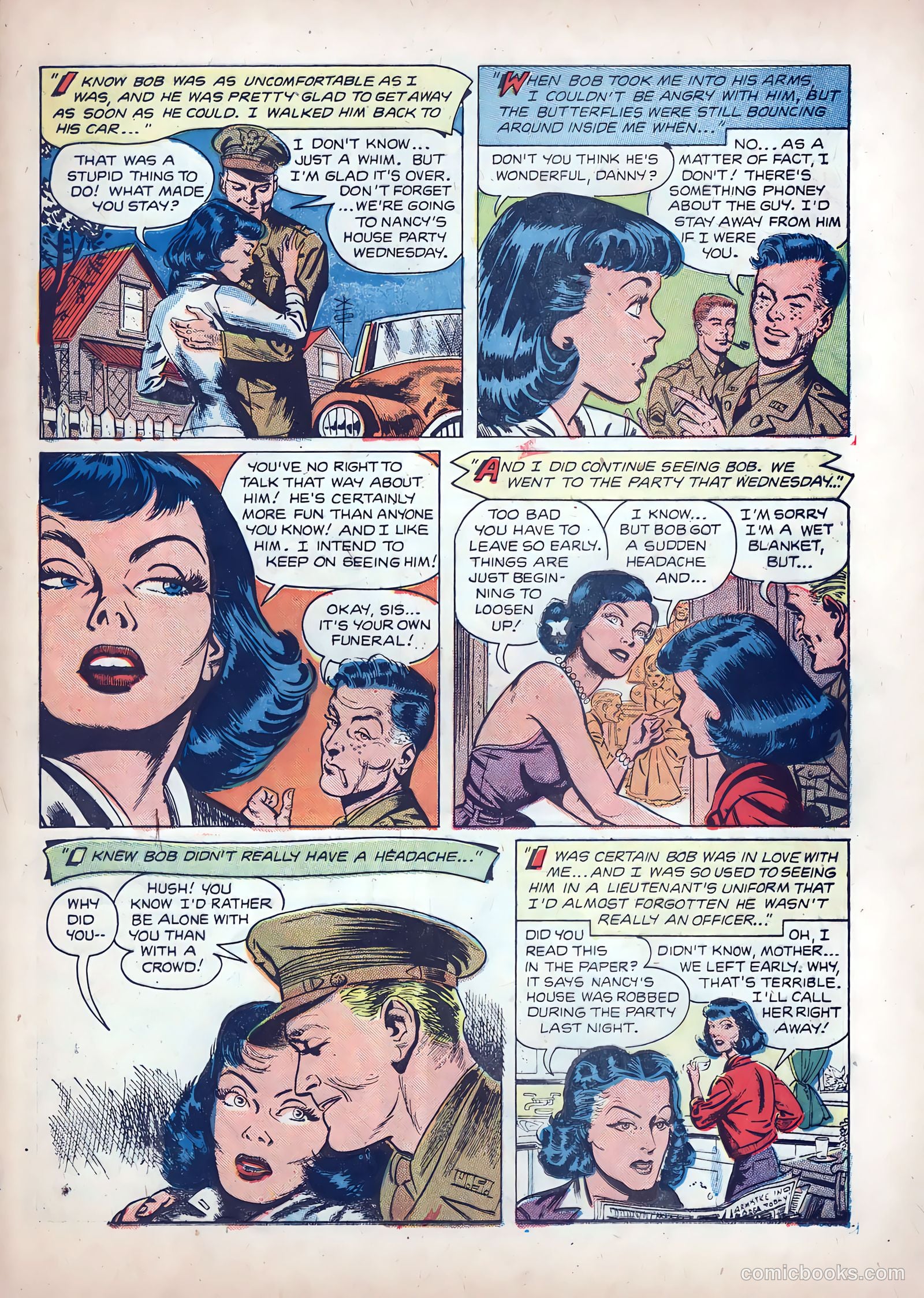 Wartime Romances #9 — page 21 of 36