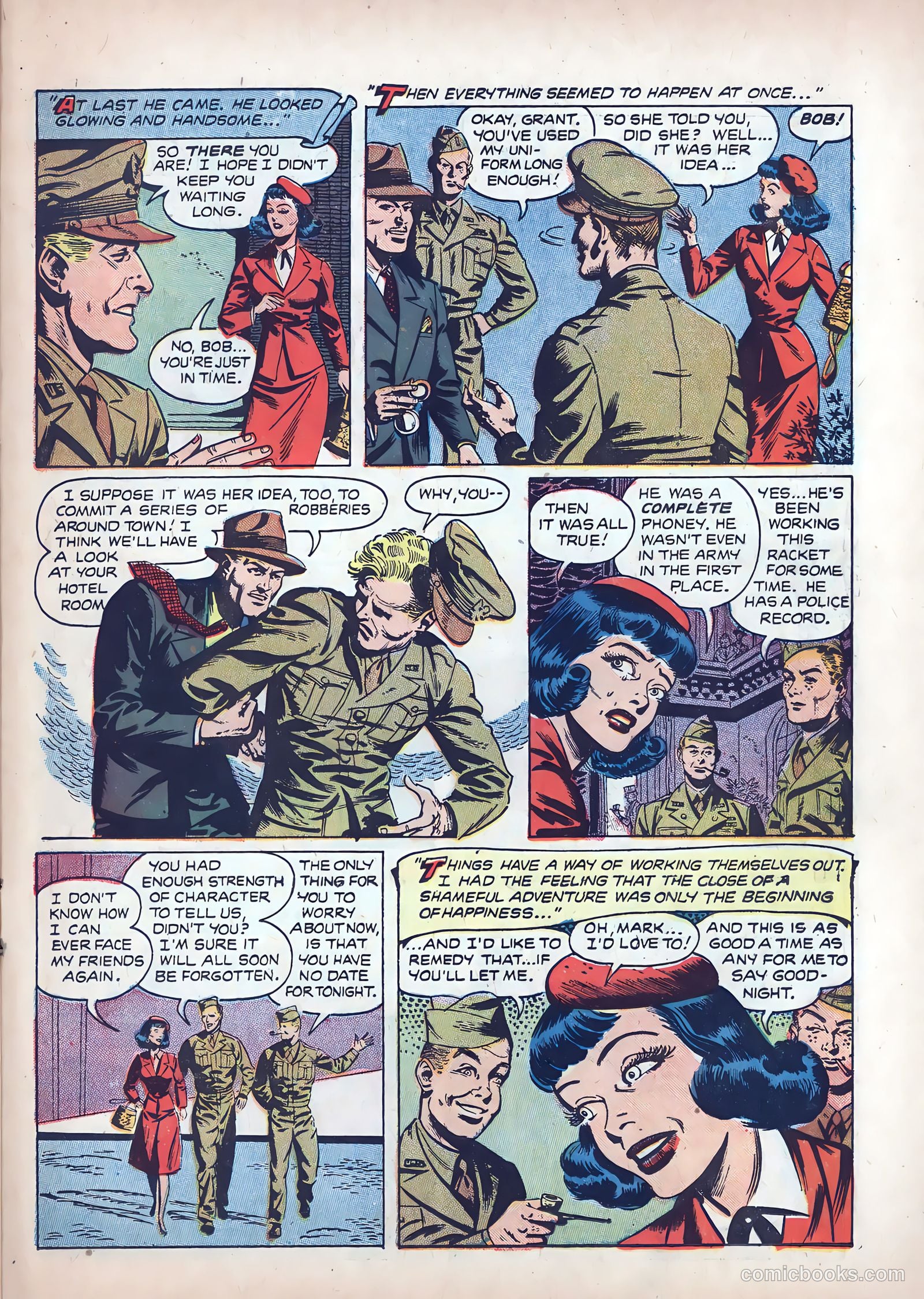 Wartime Romances #9 — page 23 of 36