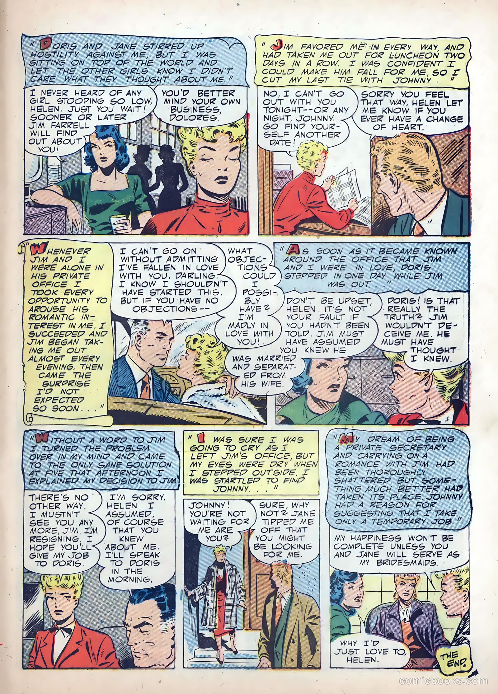 Wartime Romances #9 — page 25 of 36