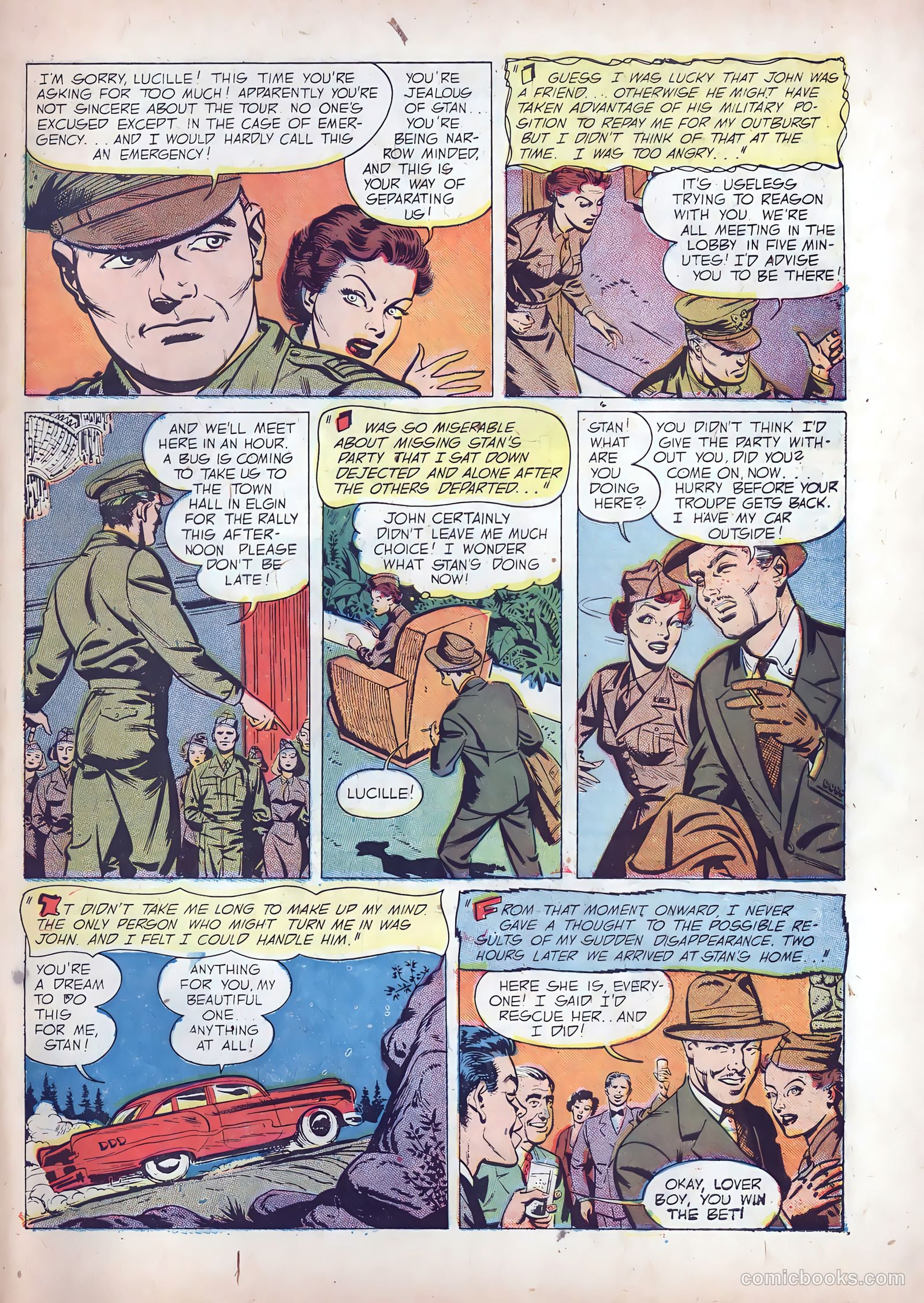 Wartime Romances #9 — page 31 of 36