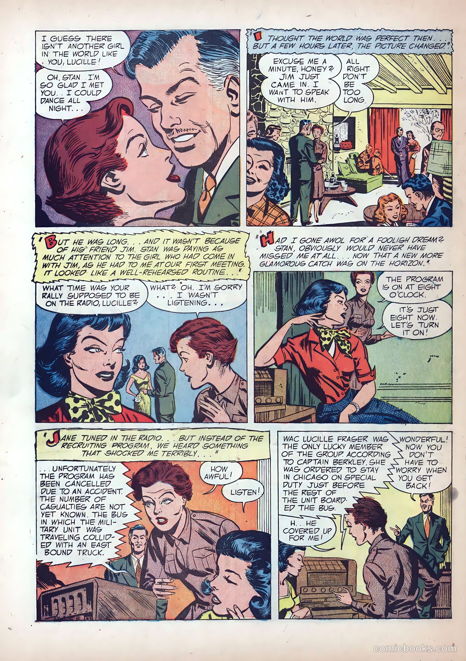 Wartime Romances #9 — page 32 of 36