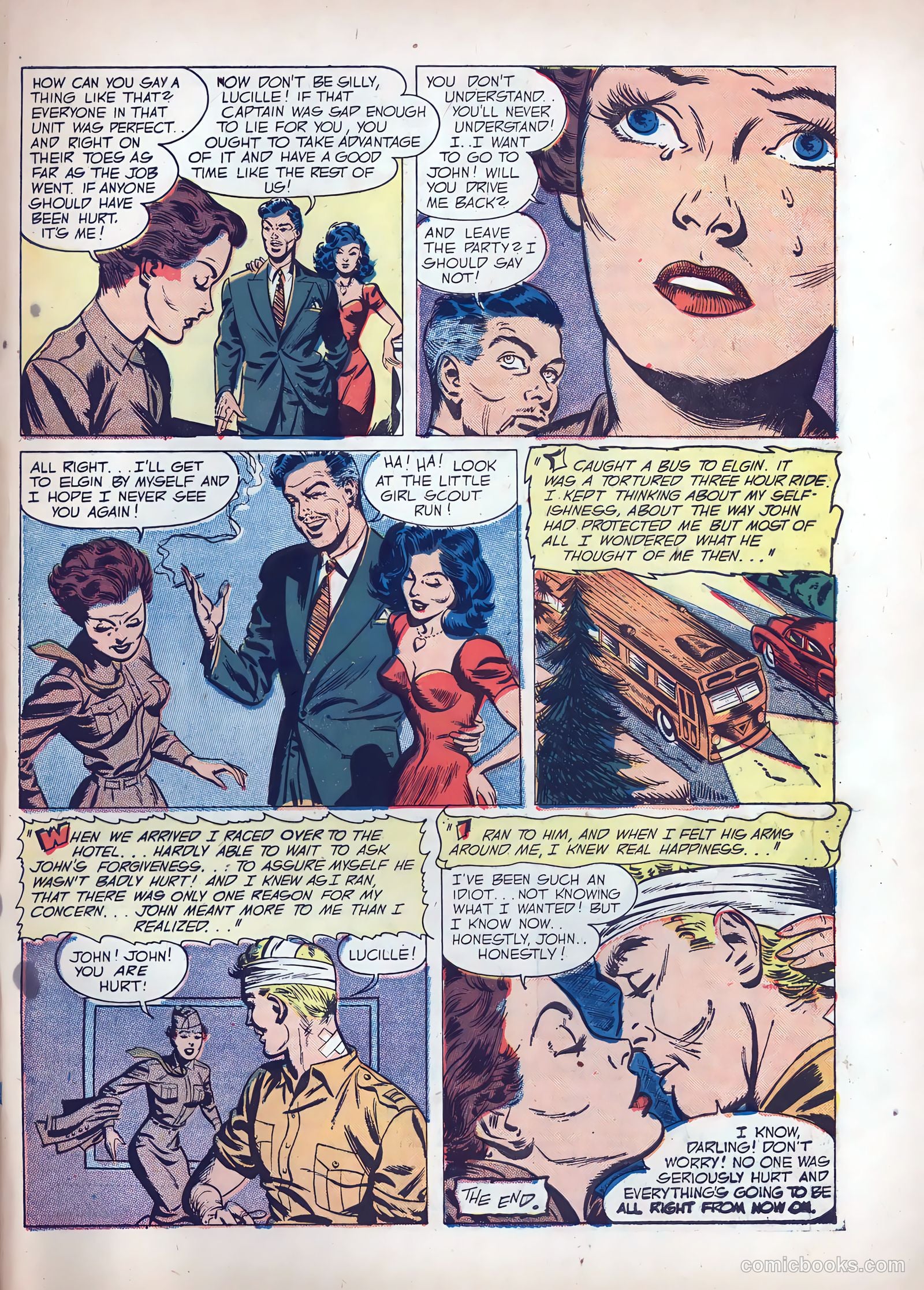 Wartime Romances #9 — page 33 of 36