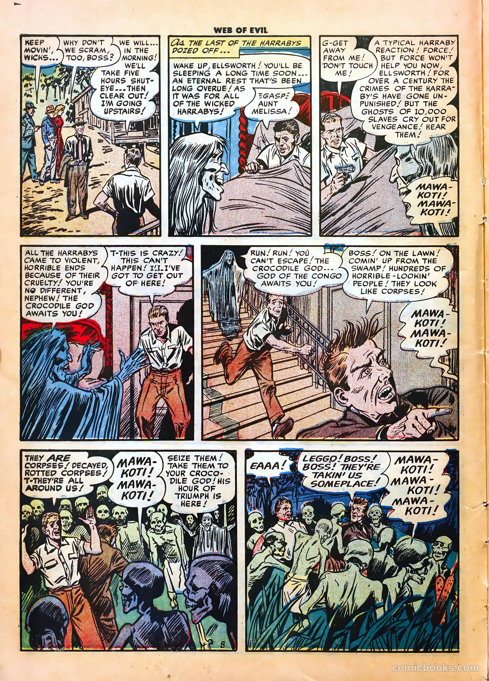 Web of Evil #1 — page 10 of 36