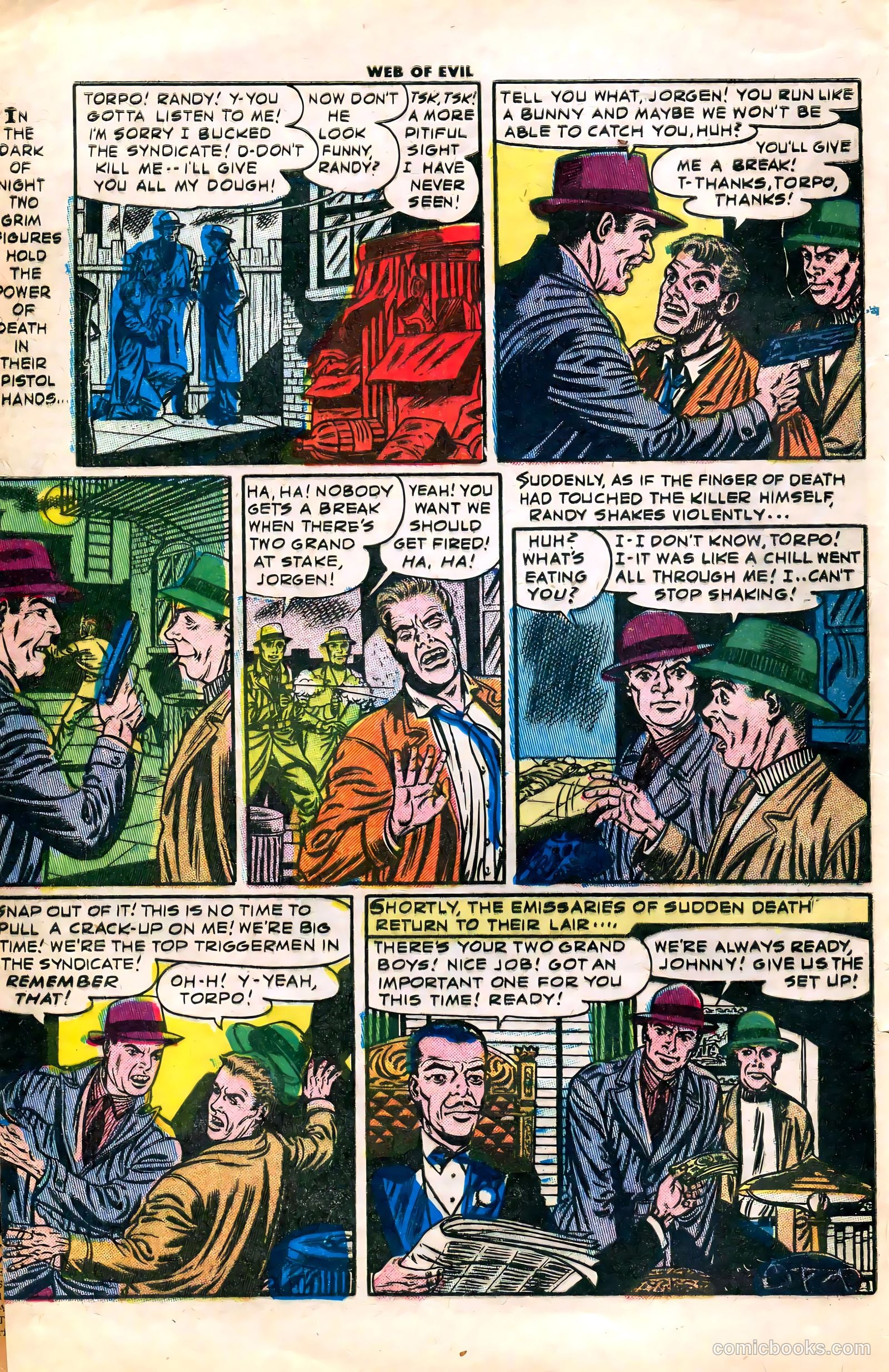 Web of Evil #10 — page 4 of 36