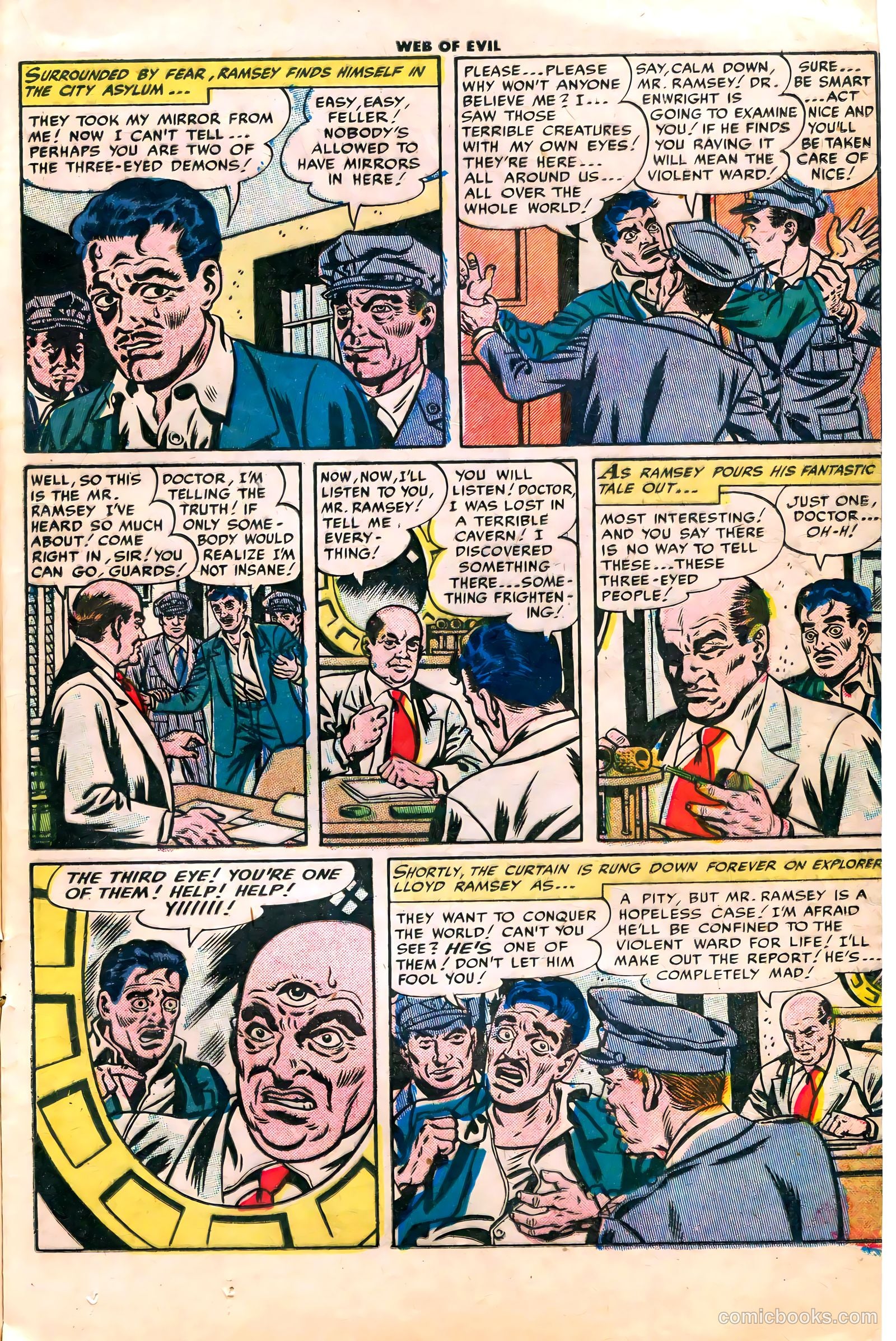 Web of Evil #10 — page 17 of 36