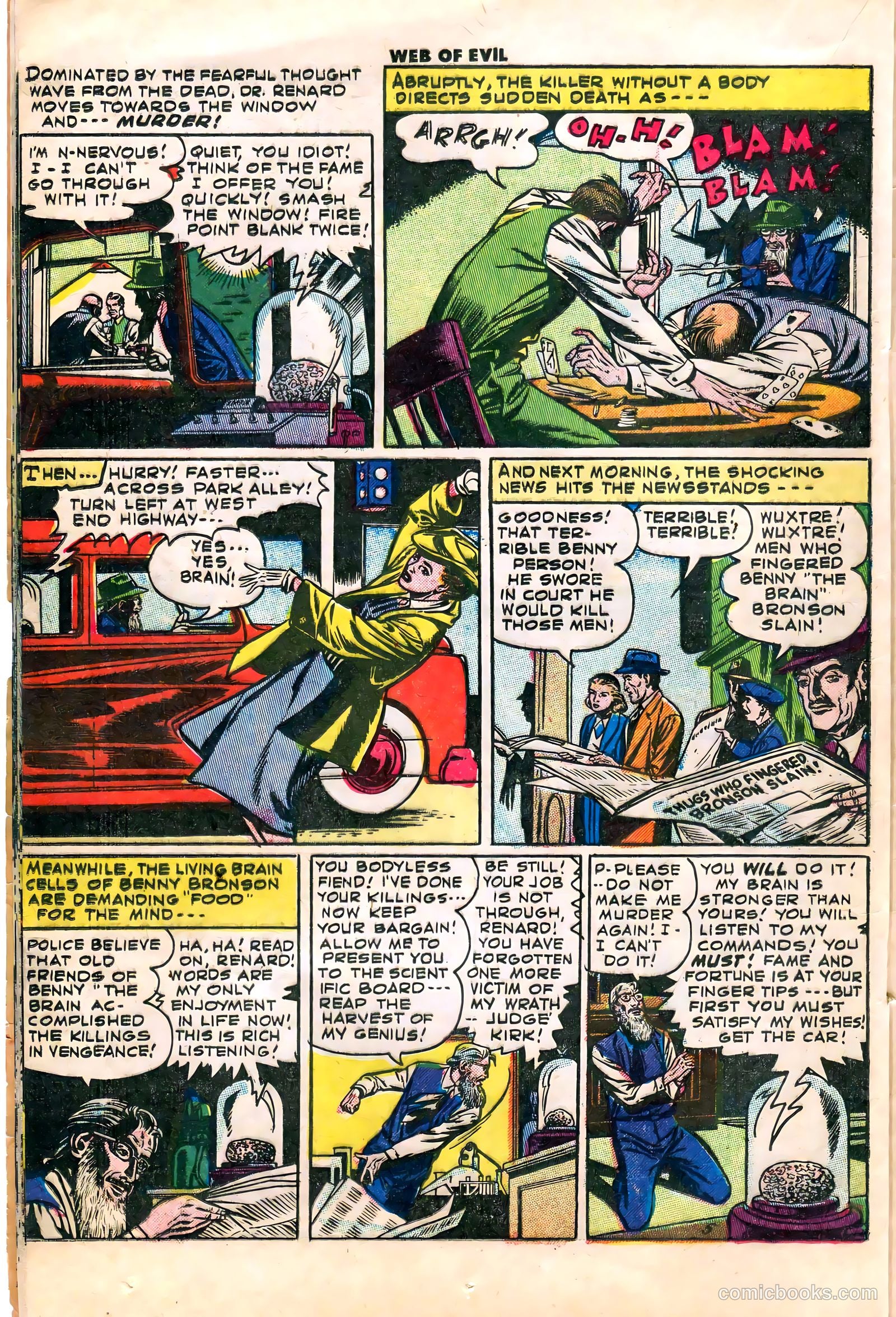 Web of Evil #10 — page 22 of 36