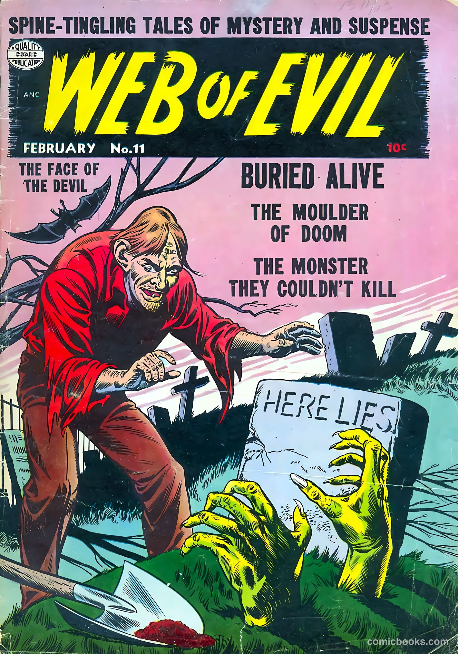 Web of Evil #11 — page 1 of 36
