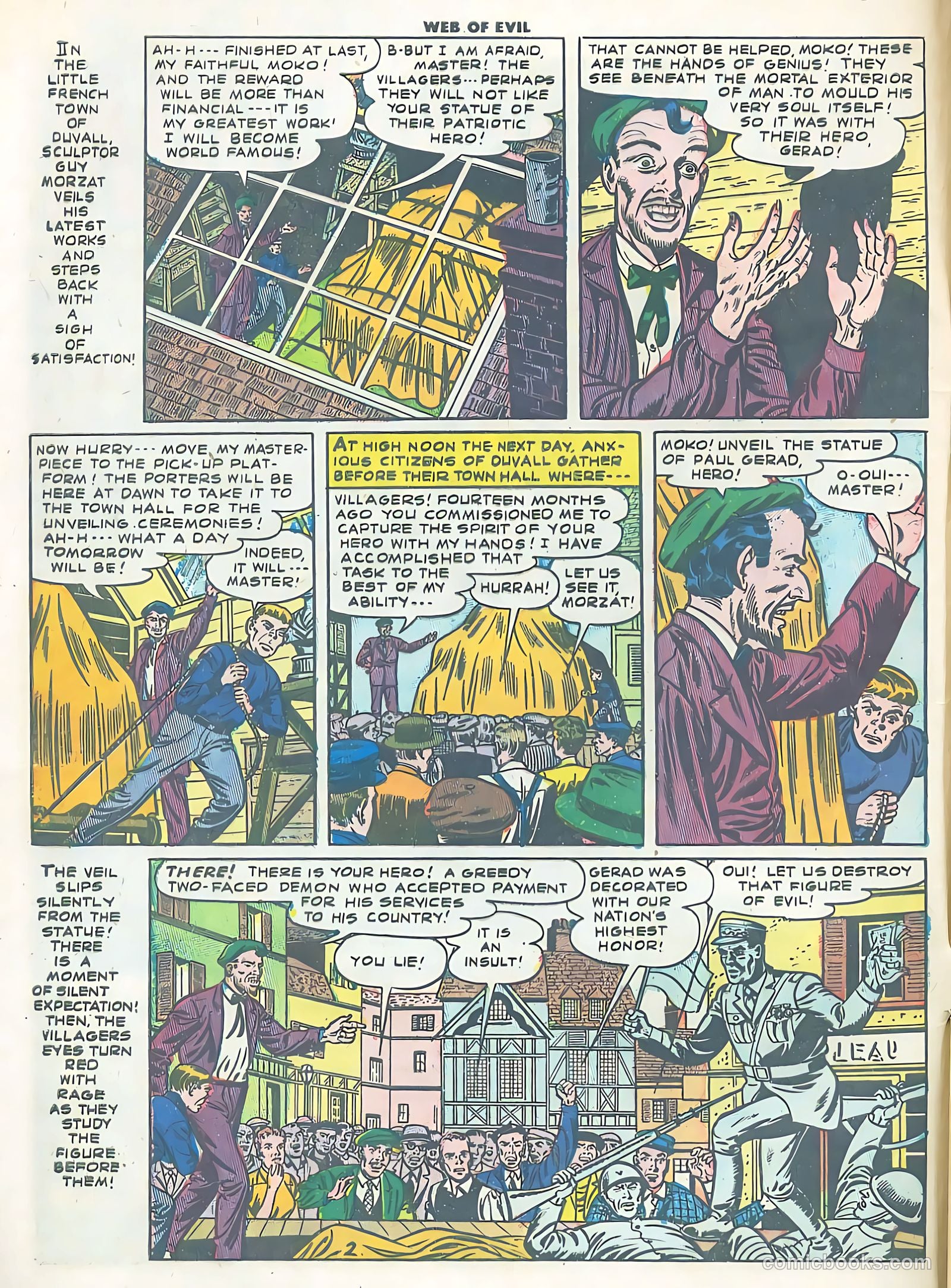 Web of Evil #11 — page 4 of 36