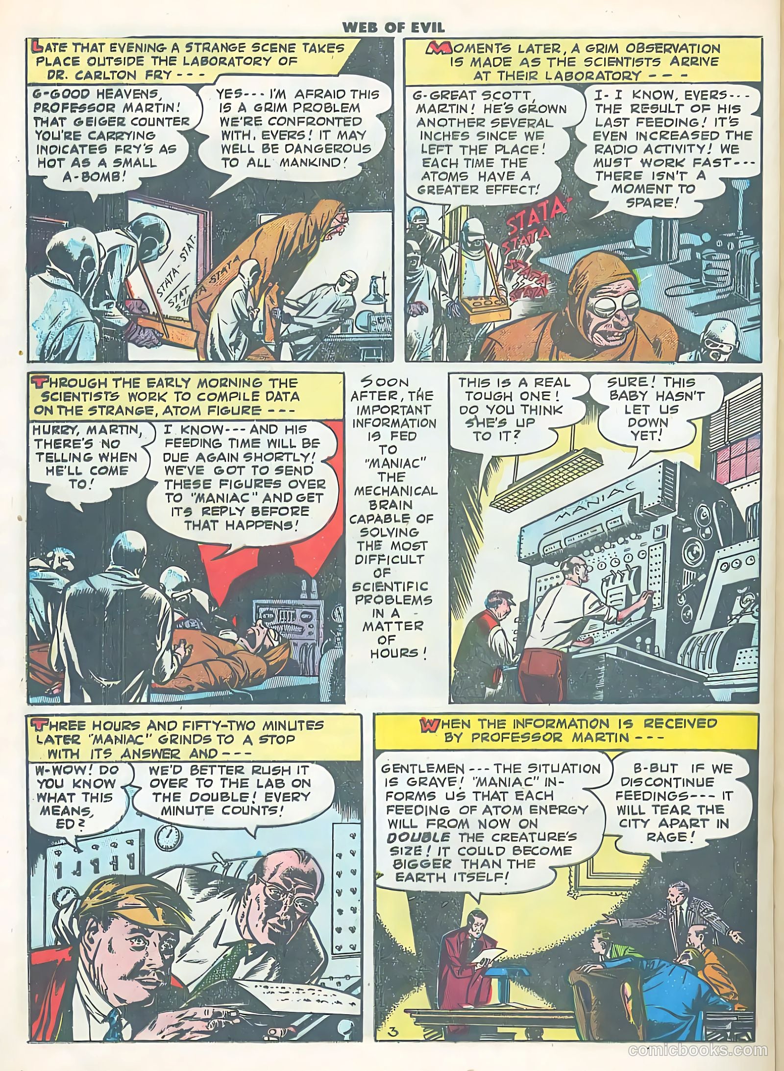 Web of Evil #11 — page 20 of 36