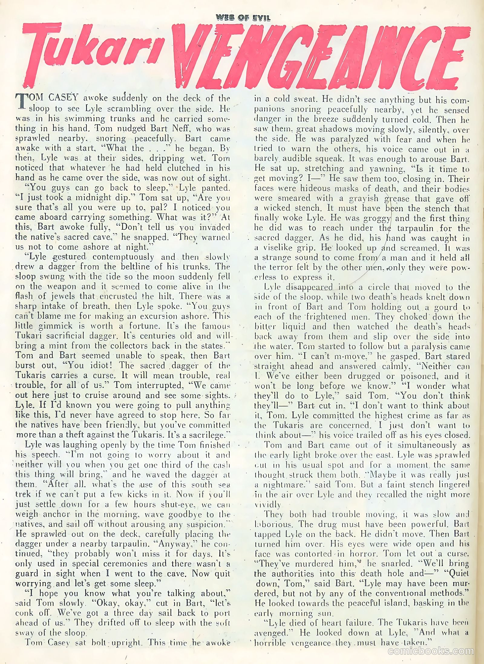 Web of Evil #11 — page 26 of 36