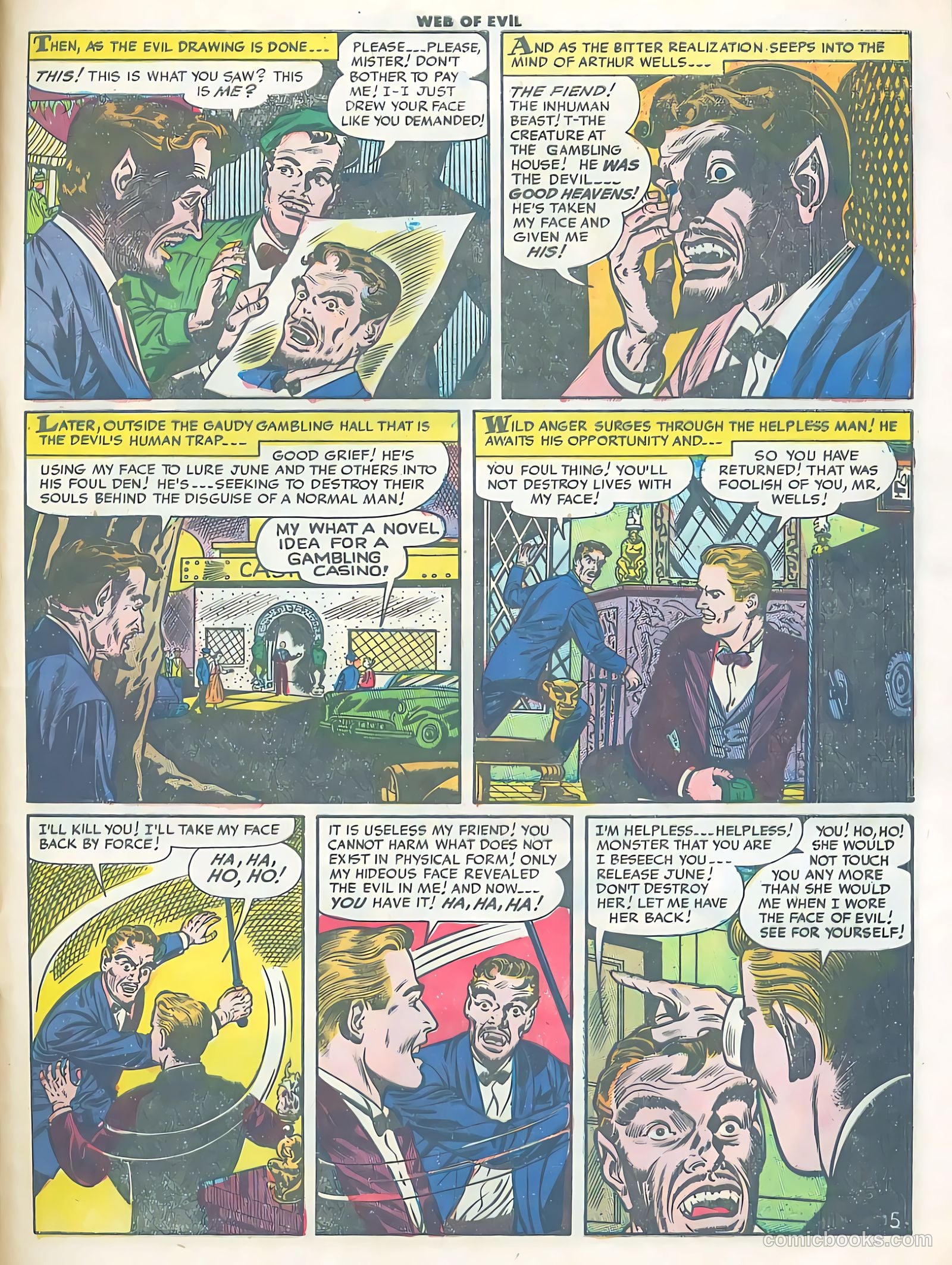 Web of Evil #11 — page 31 of 36