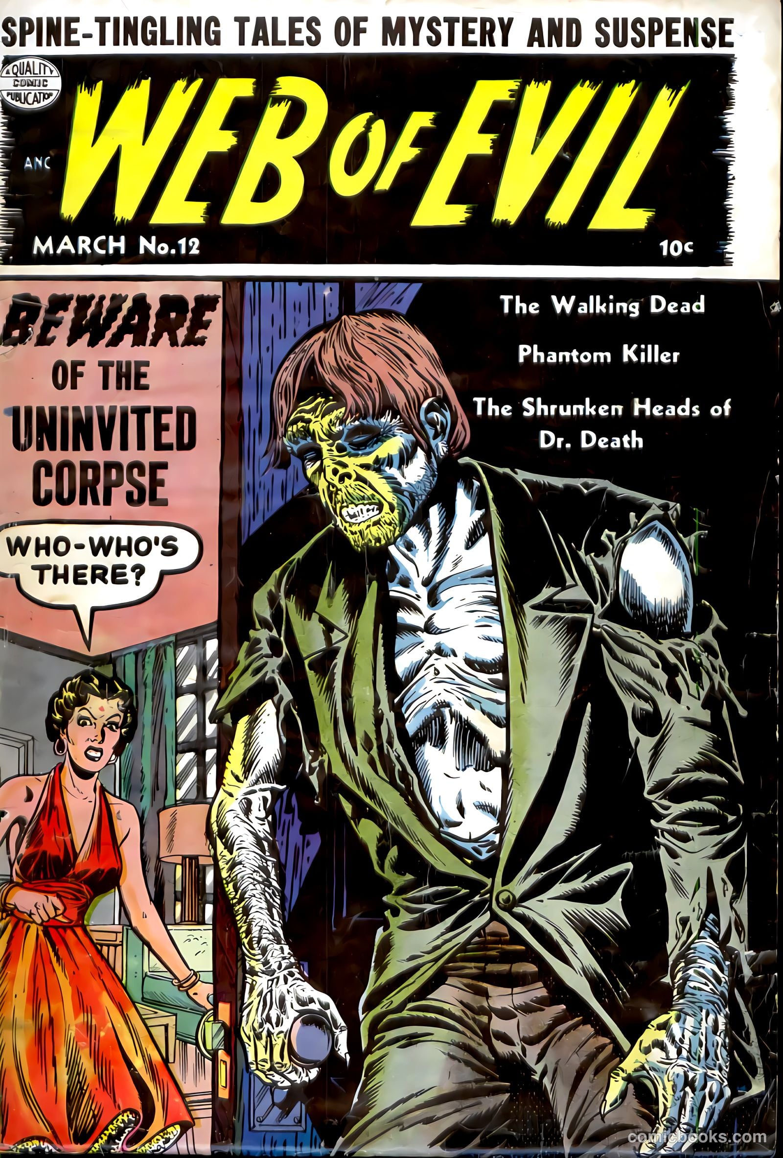Web of Evil #12 — page 1 of 36