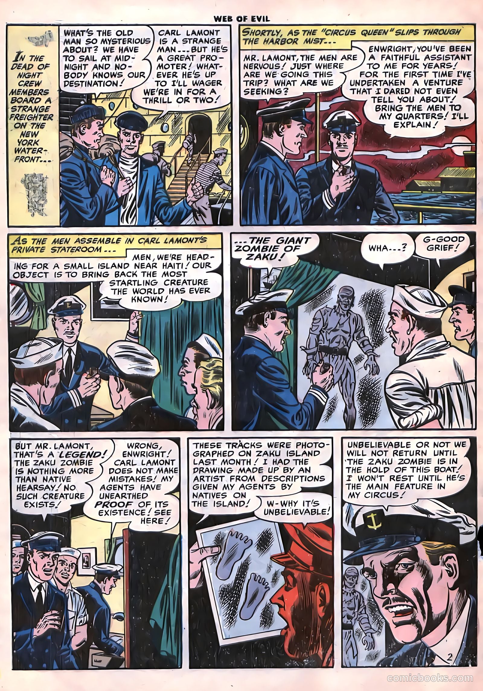 Web of Evil #12 — page 4 of 36