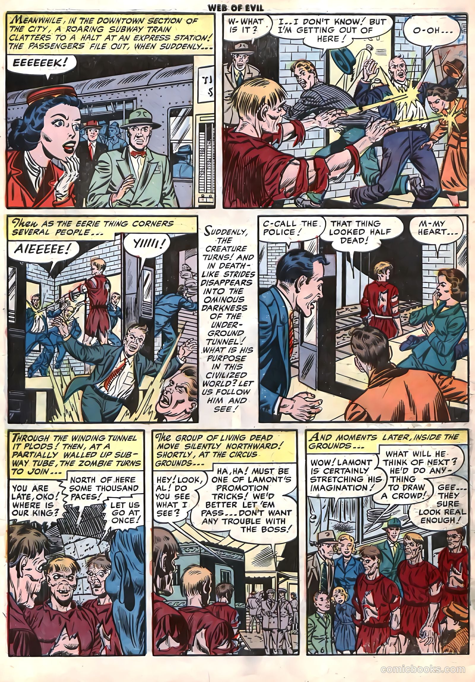 Web of Evil #12 — page 8 of 36