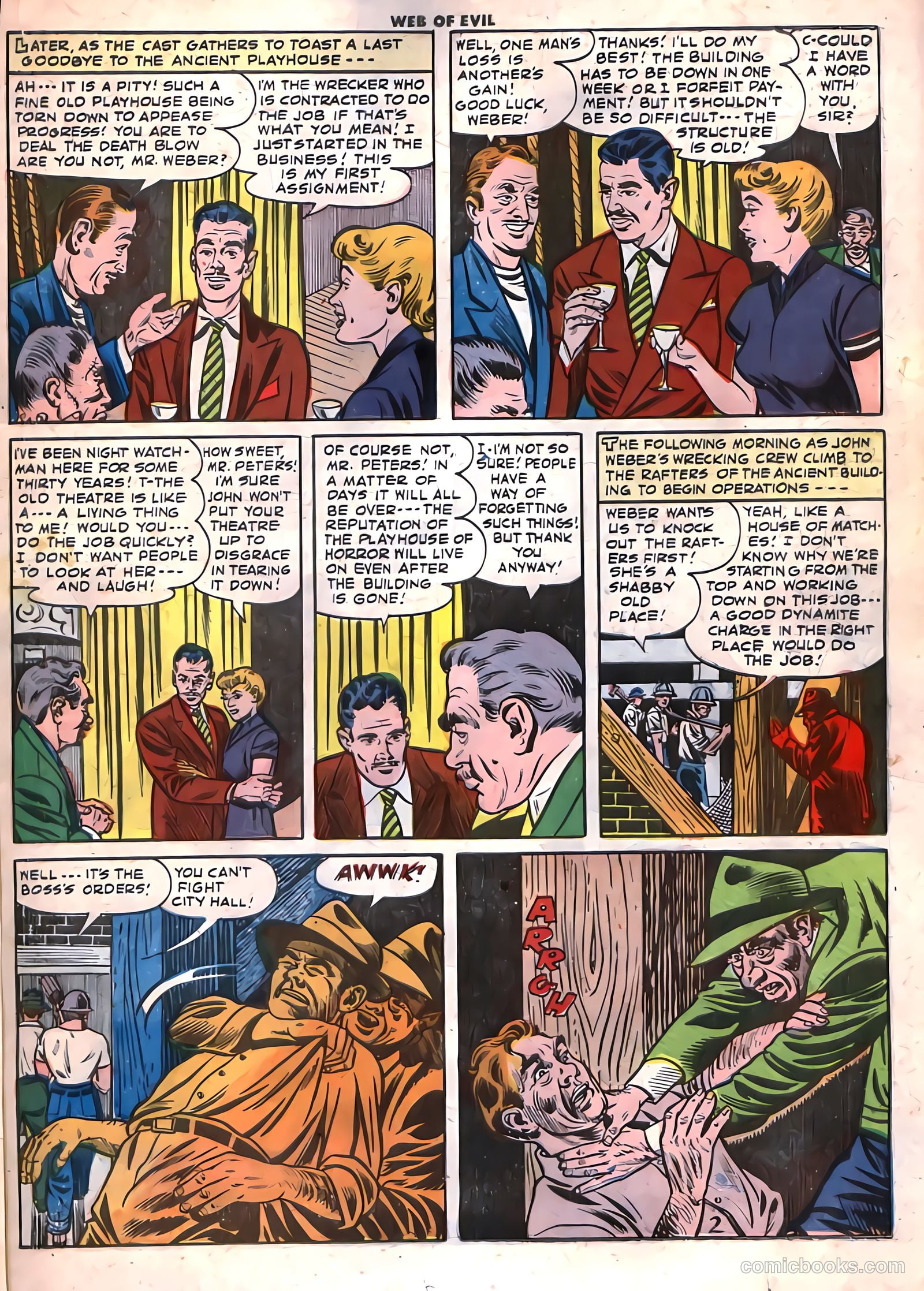 Web of Evil #12 — page 19 of 36