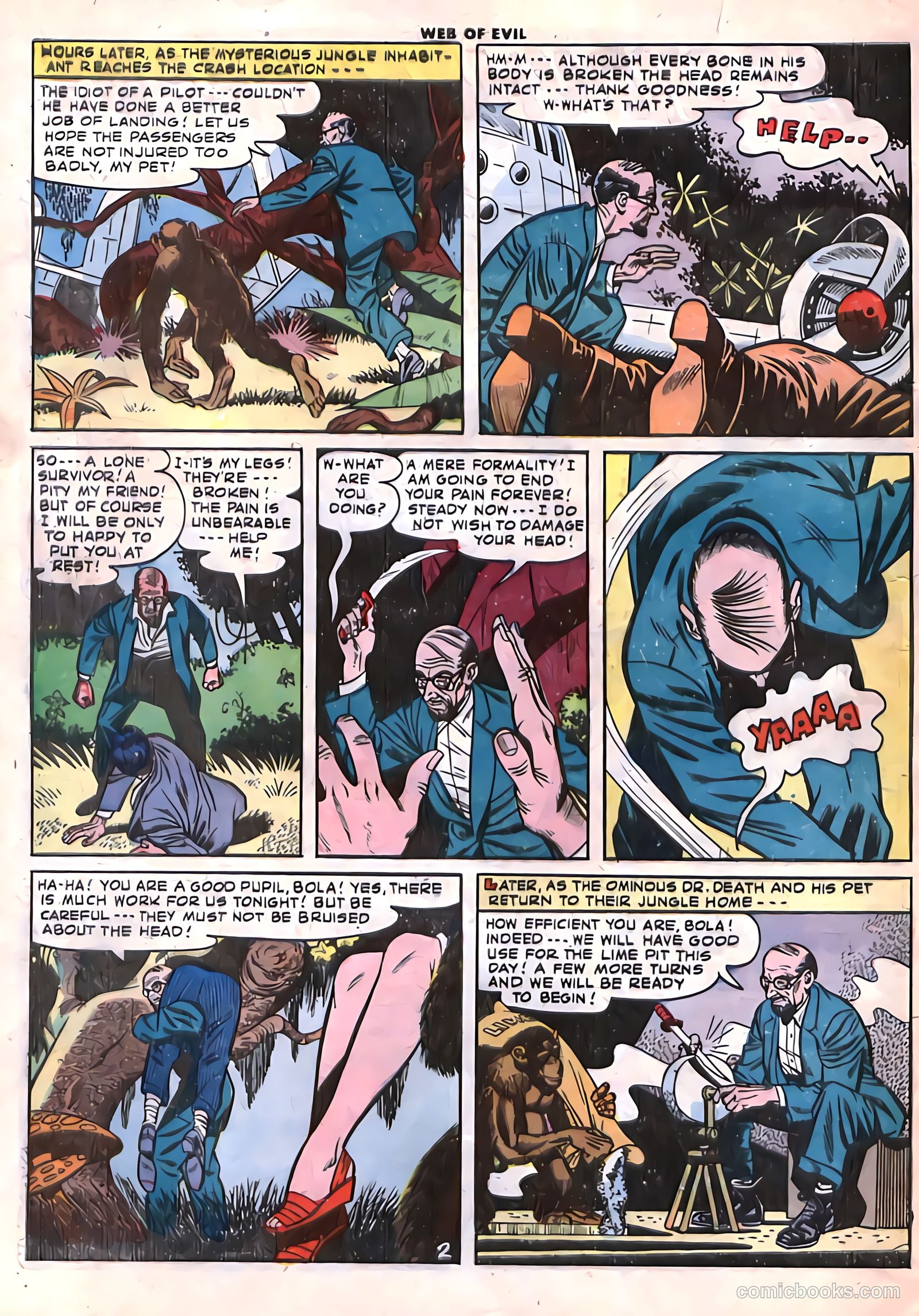 Web of Evil #12 — page 28 of 36