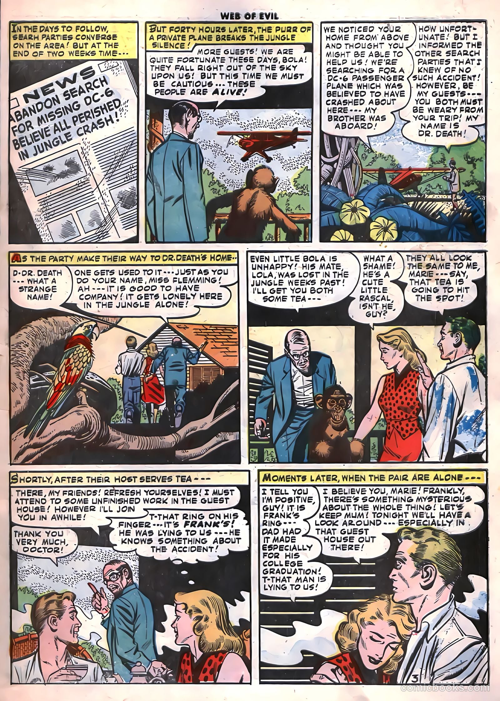 Web of Evil #12 — page 29 of 36