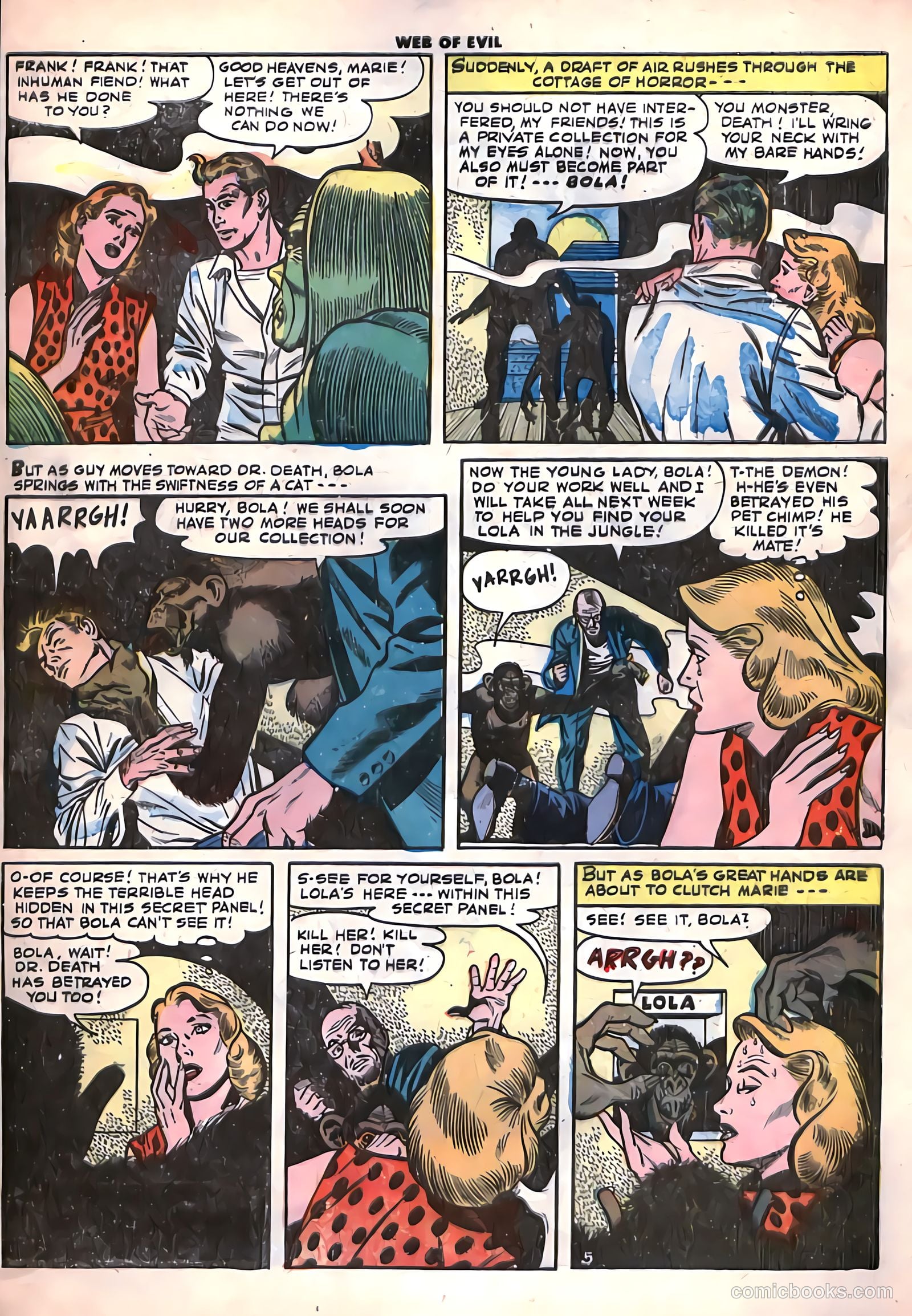 Web of Evil #12 — page 31 of 36