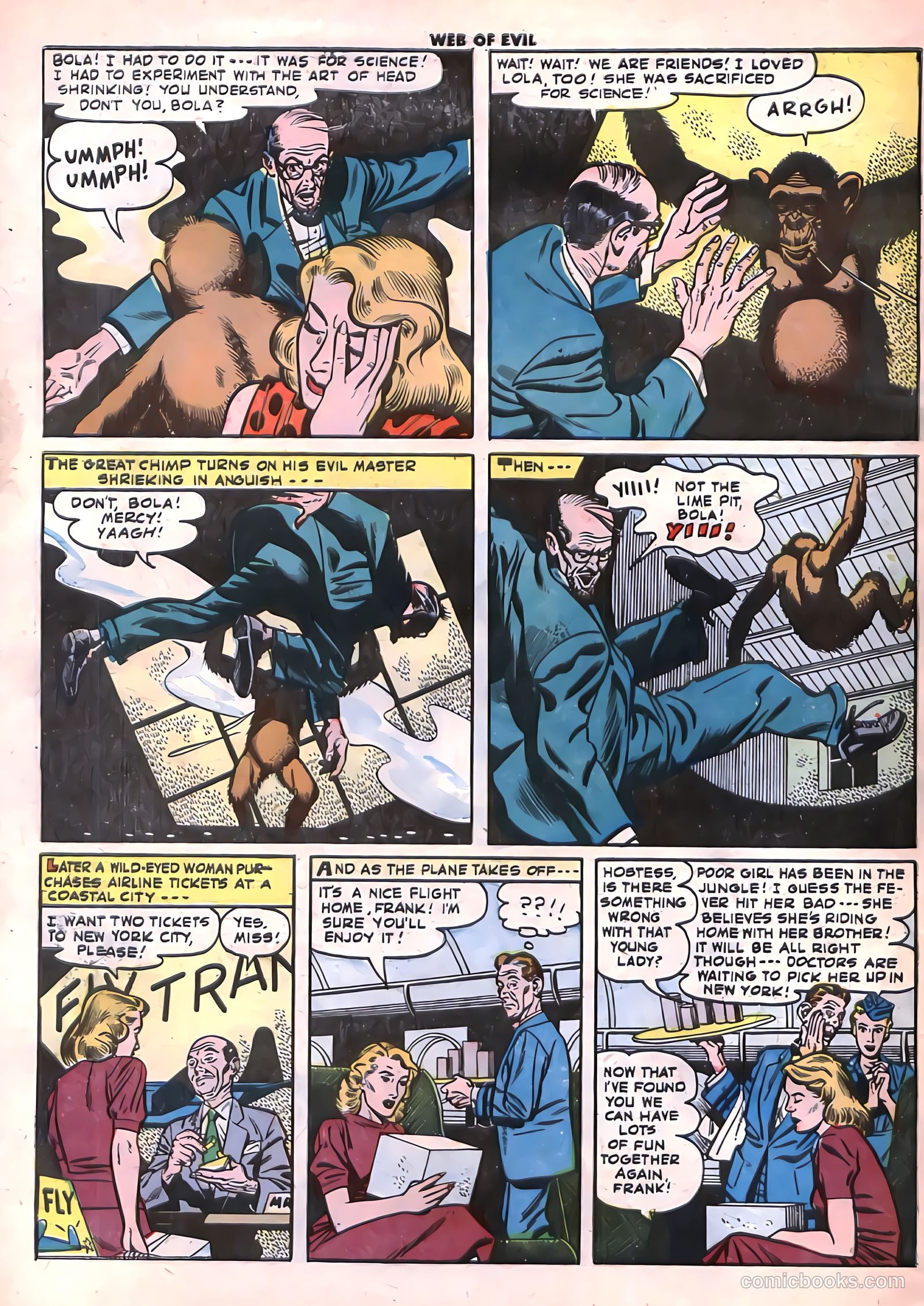 Web of Evil #12 — page 32 of 36