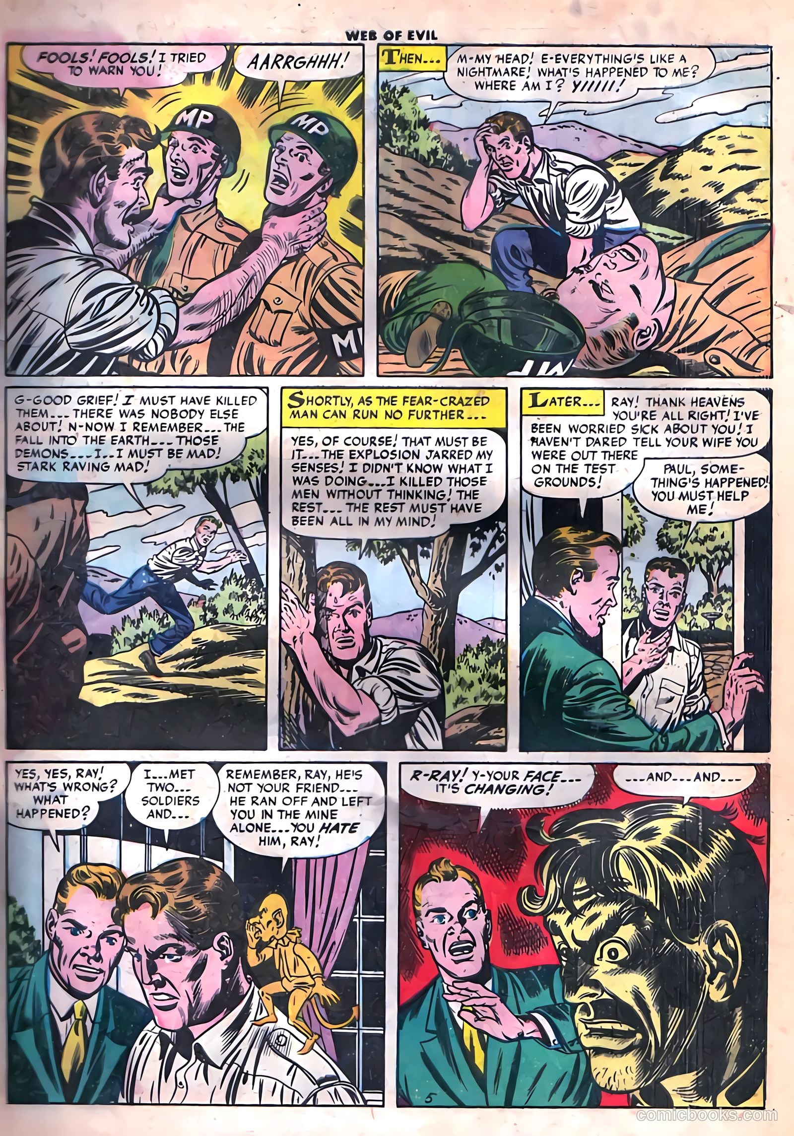 Web of Evil #13 — page 7 of 36