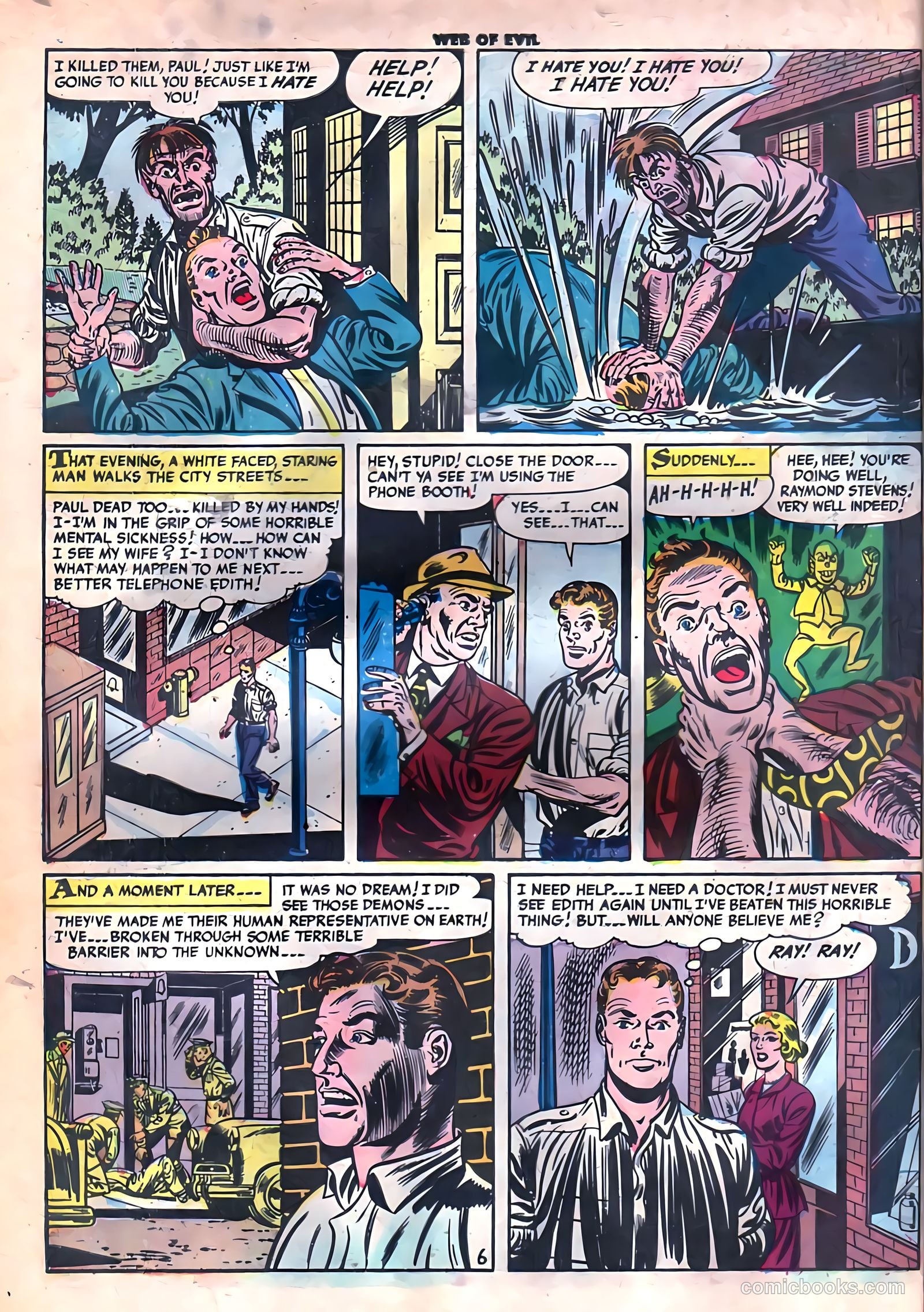Web of Evil #13 — page 8 of 36