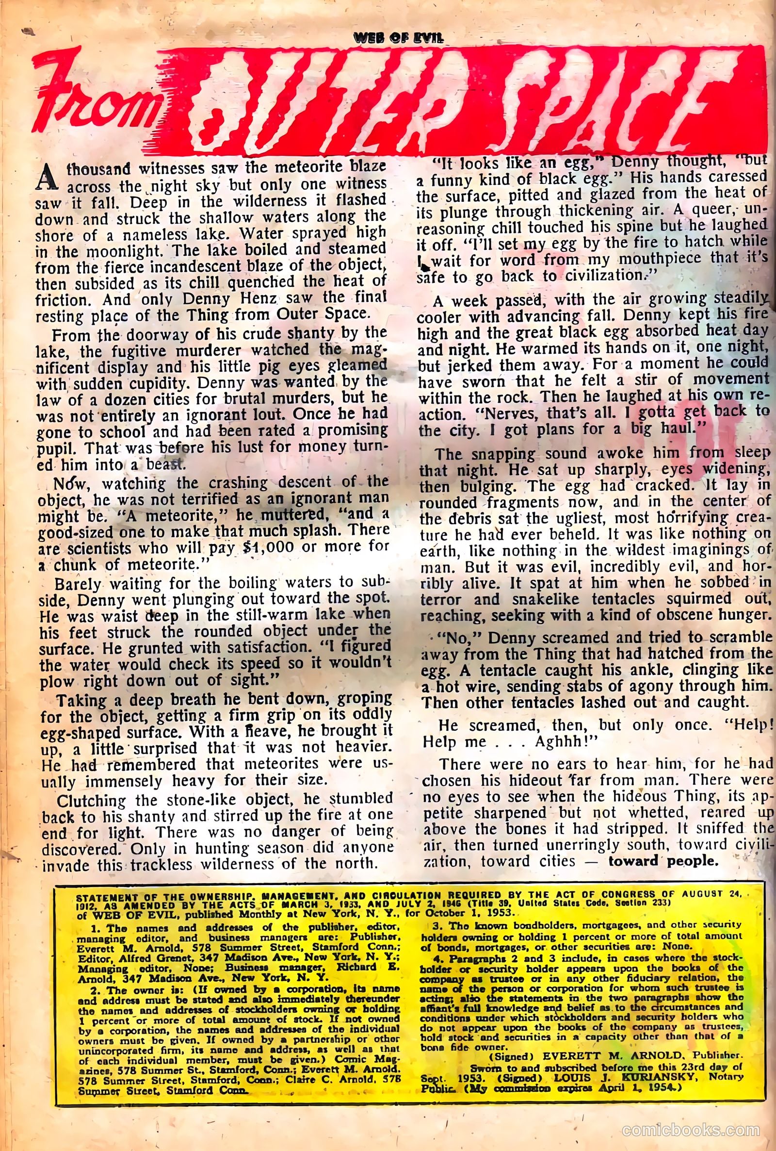 Web of Evil #13 — page 26 of 36