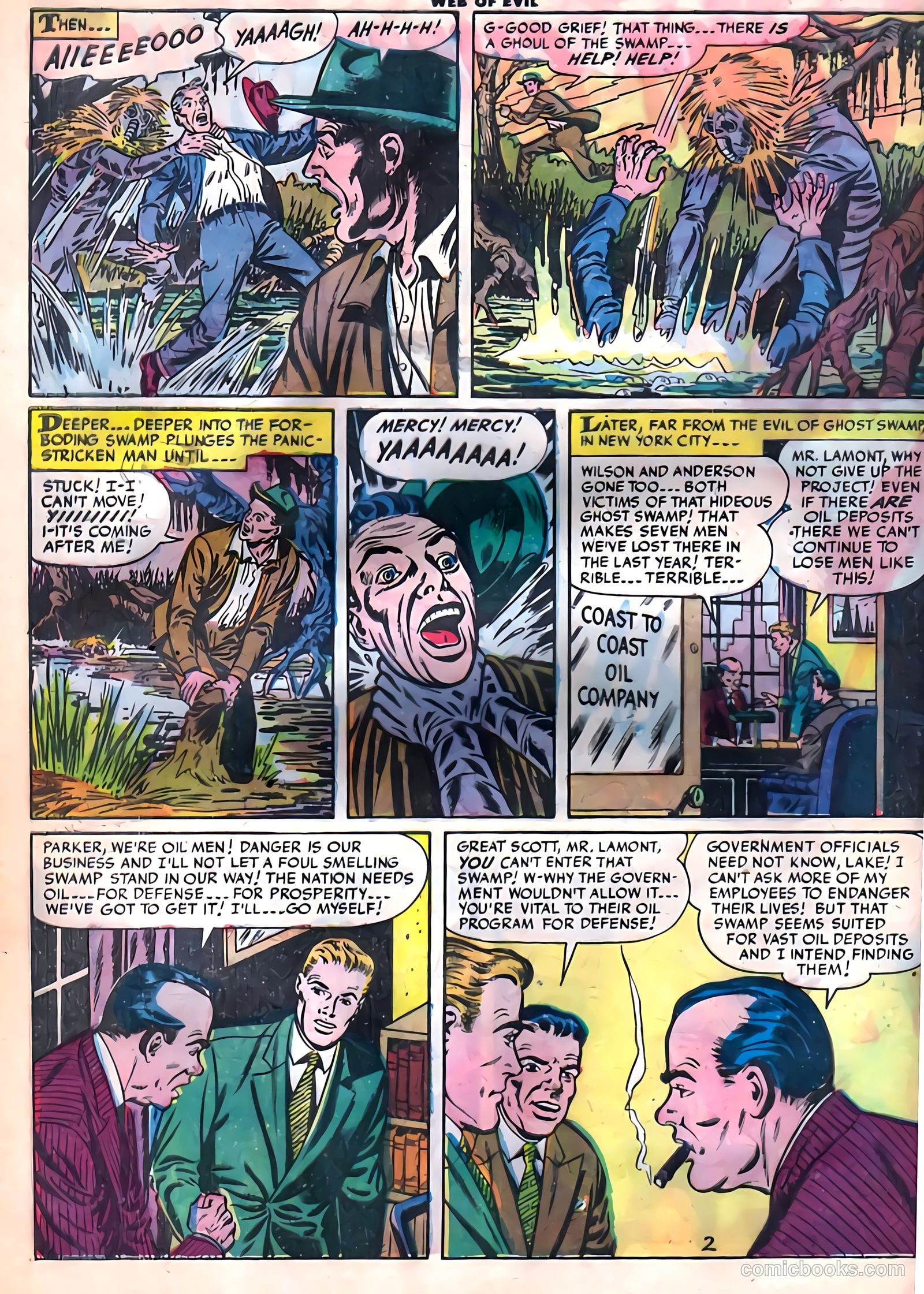Web of Evil #13 — page 28 of 36