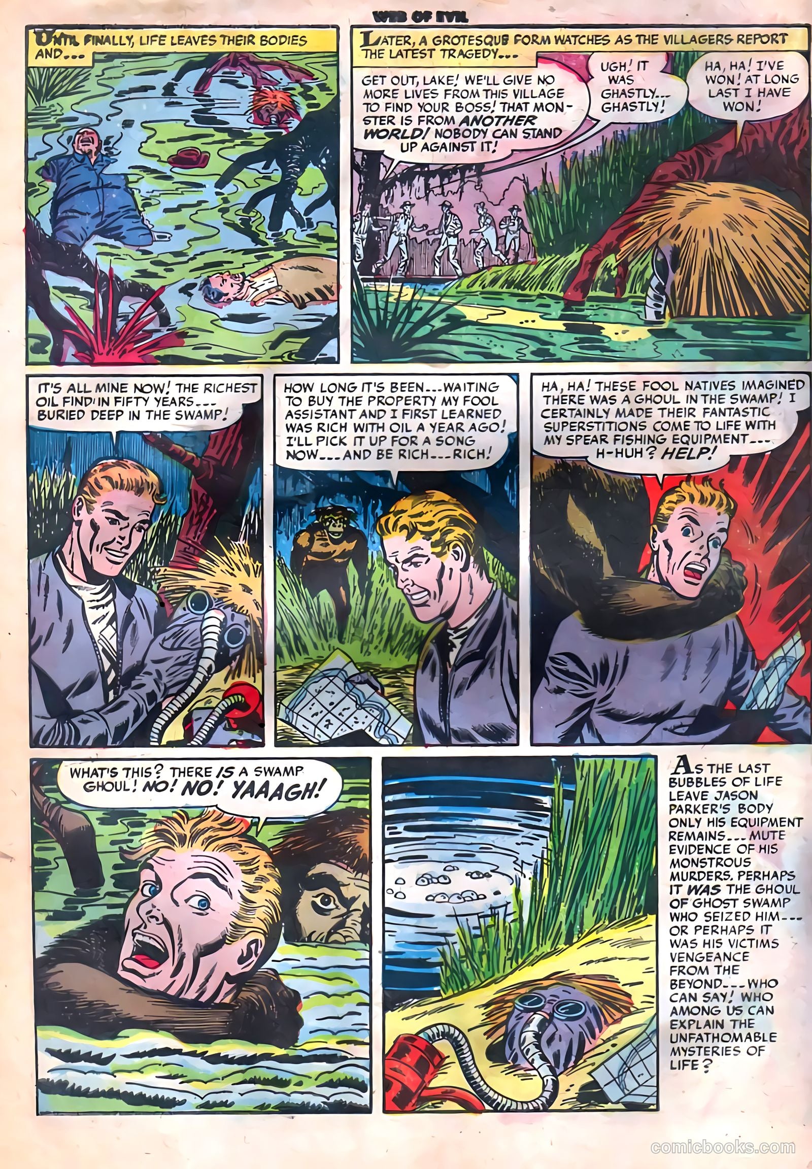 Web of Evil #13 — page 32 of 36