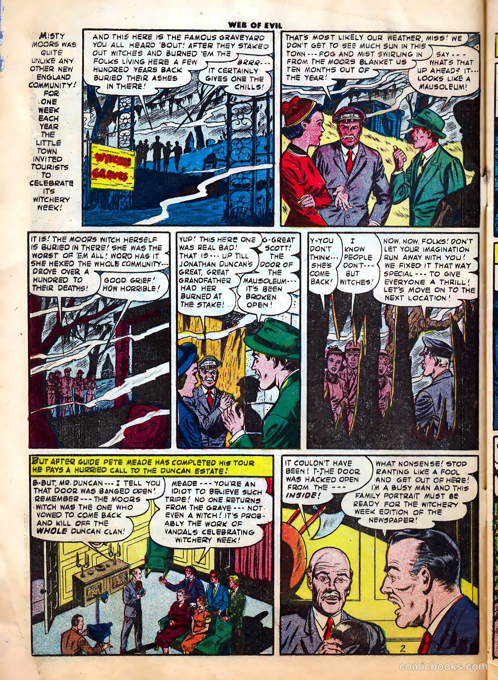 Web of Evil #14 — page 4 of 36