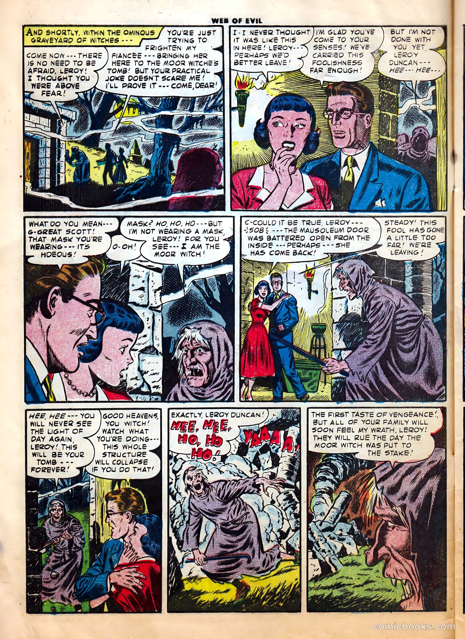 Web of Evil #14 — page 6 of 36