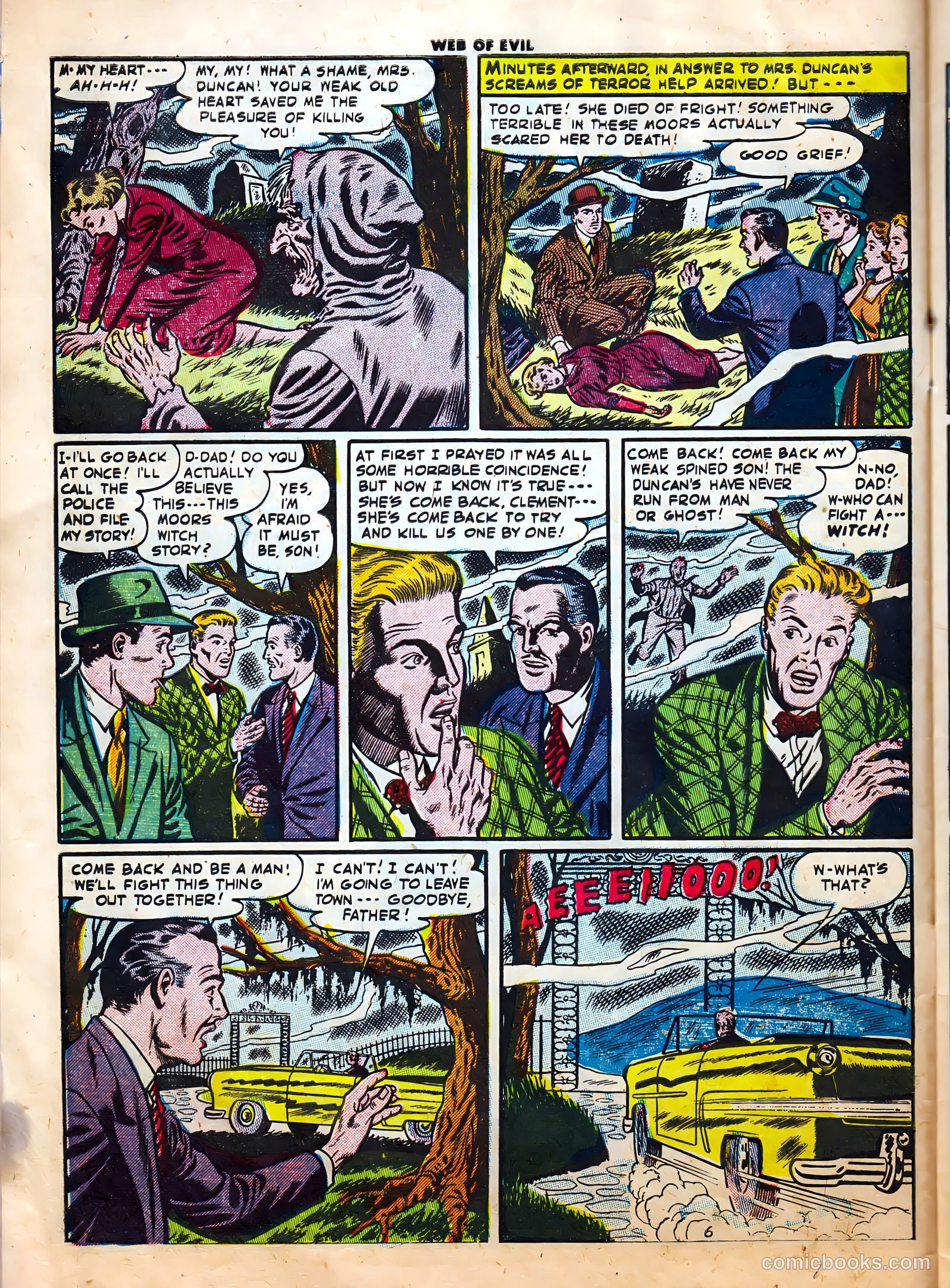 Web of Evil #14 — page 8 of 36