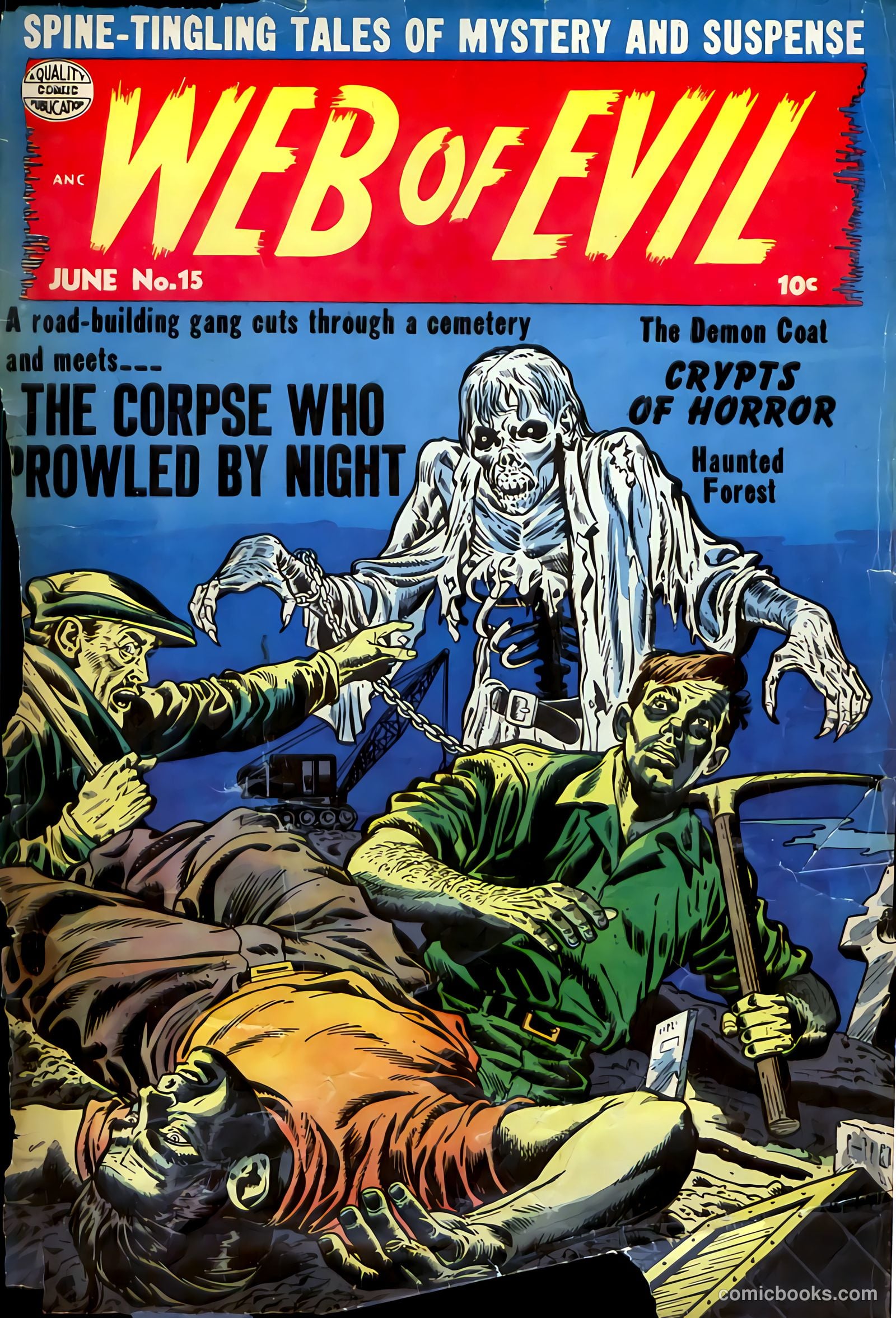Web of Evil #15 — page 1 of 36