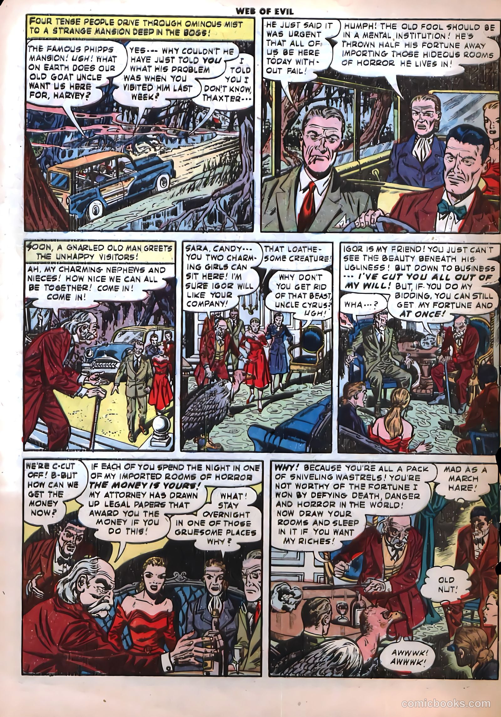 Web of Evil #15 — page 4 of 36