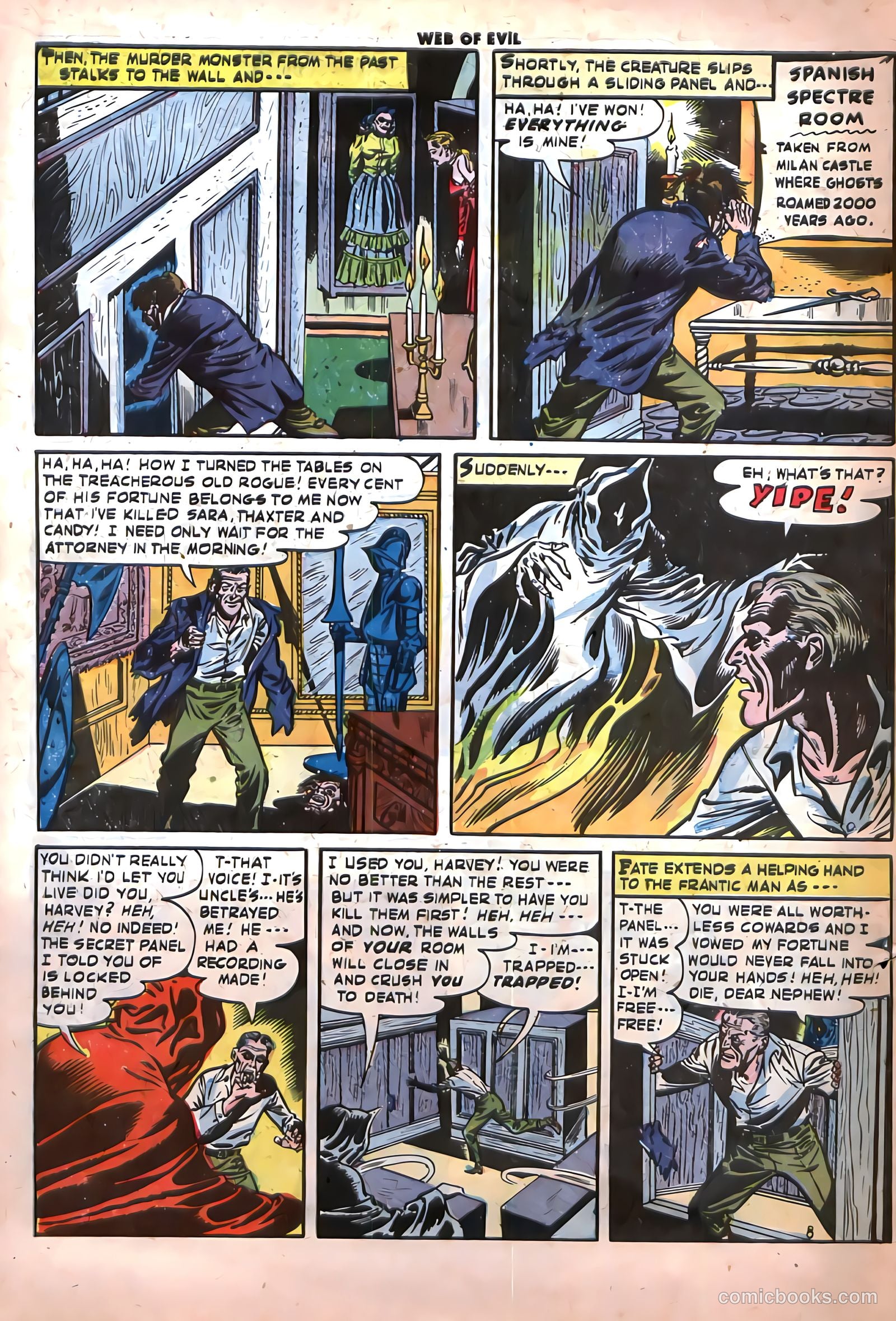 Web of Evil #15 — page 10 of 36