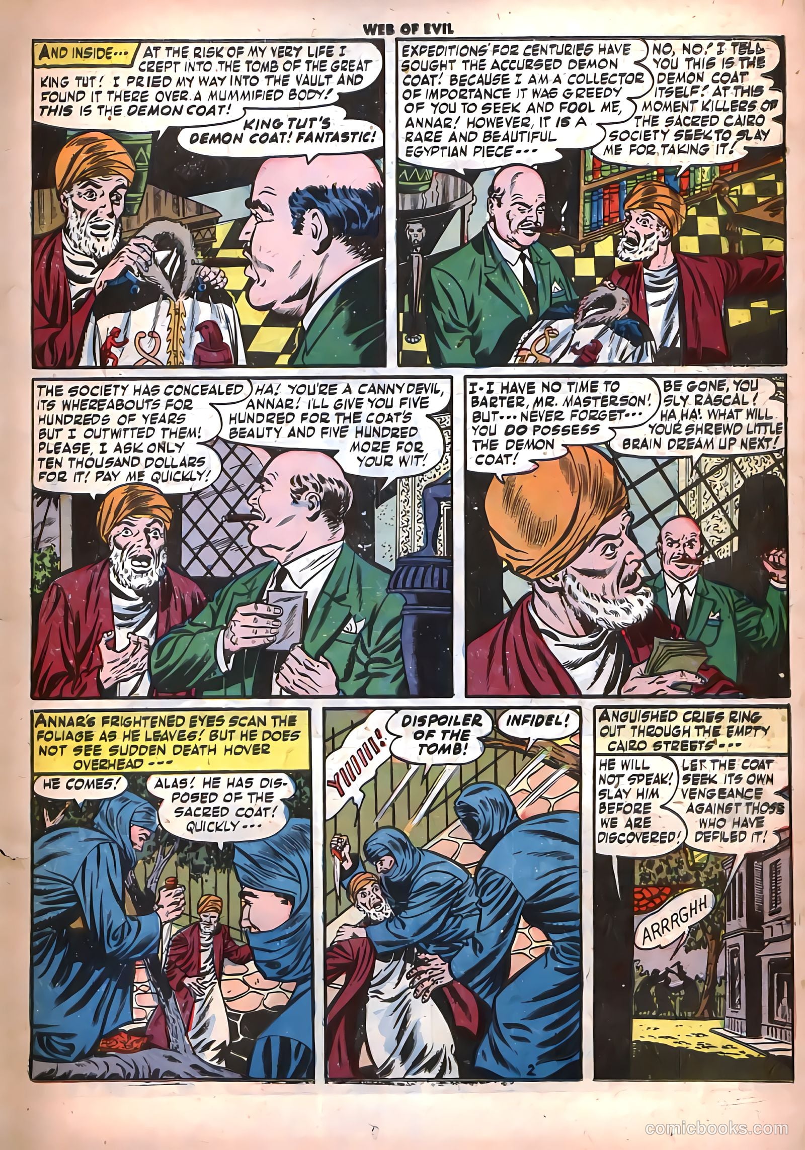 Web of Evil #15 — page 19 of 36