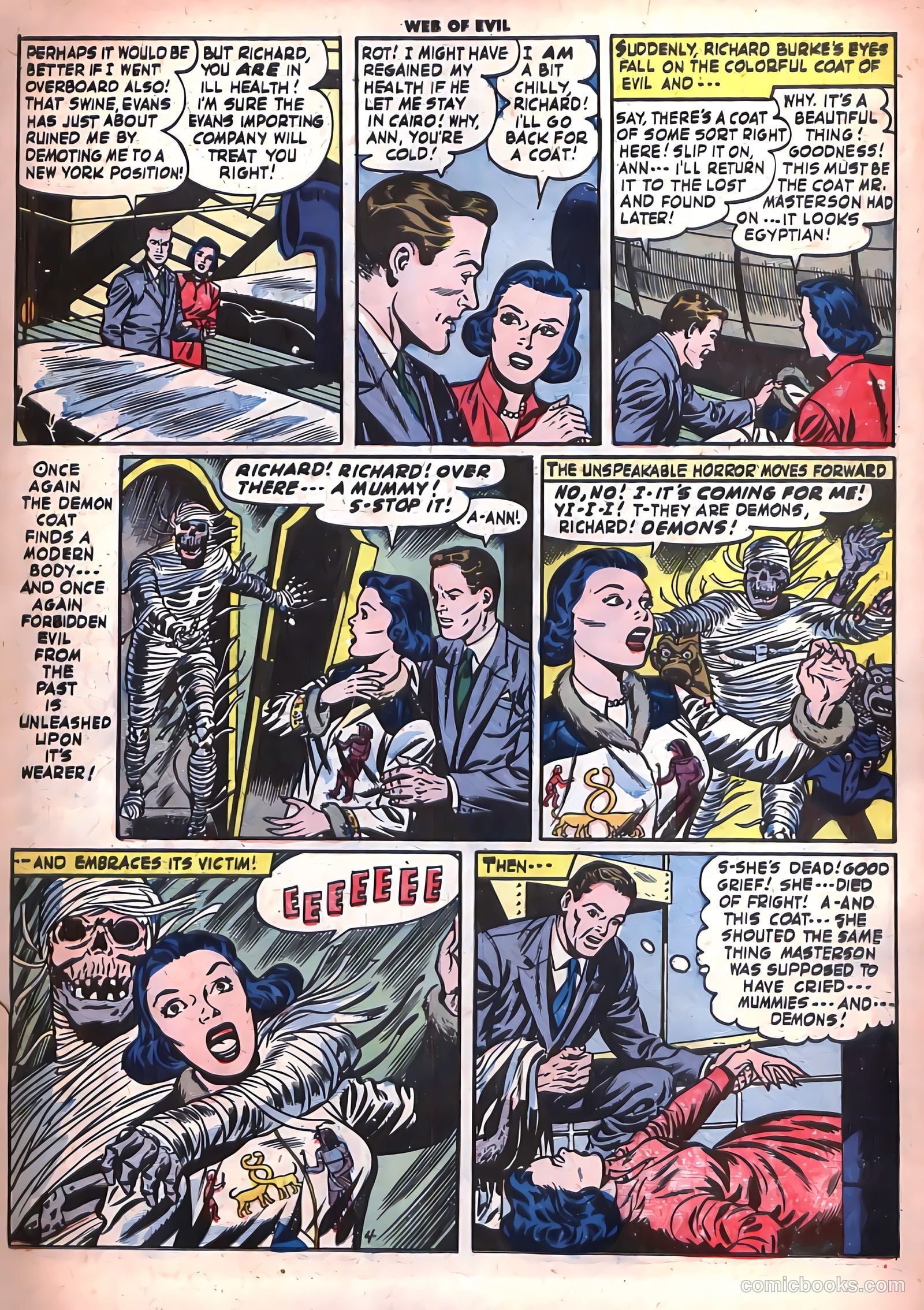 Web of Evil #15 — page 21 of 36