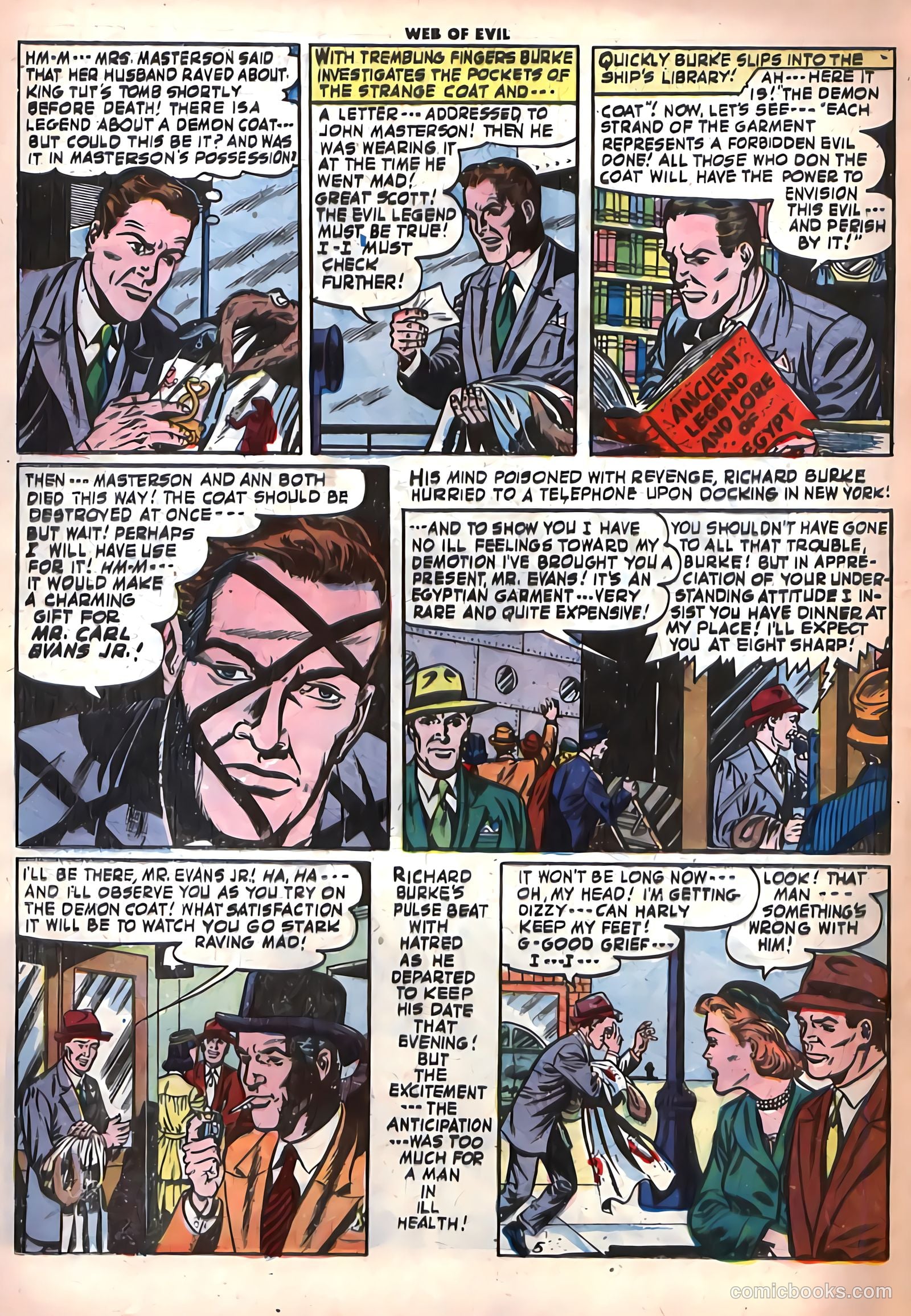 Web of Evil #15 — page 22 of 36