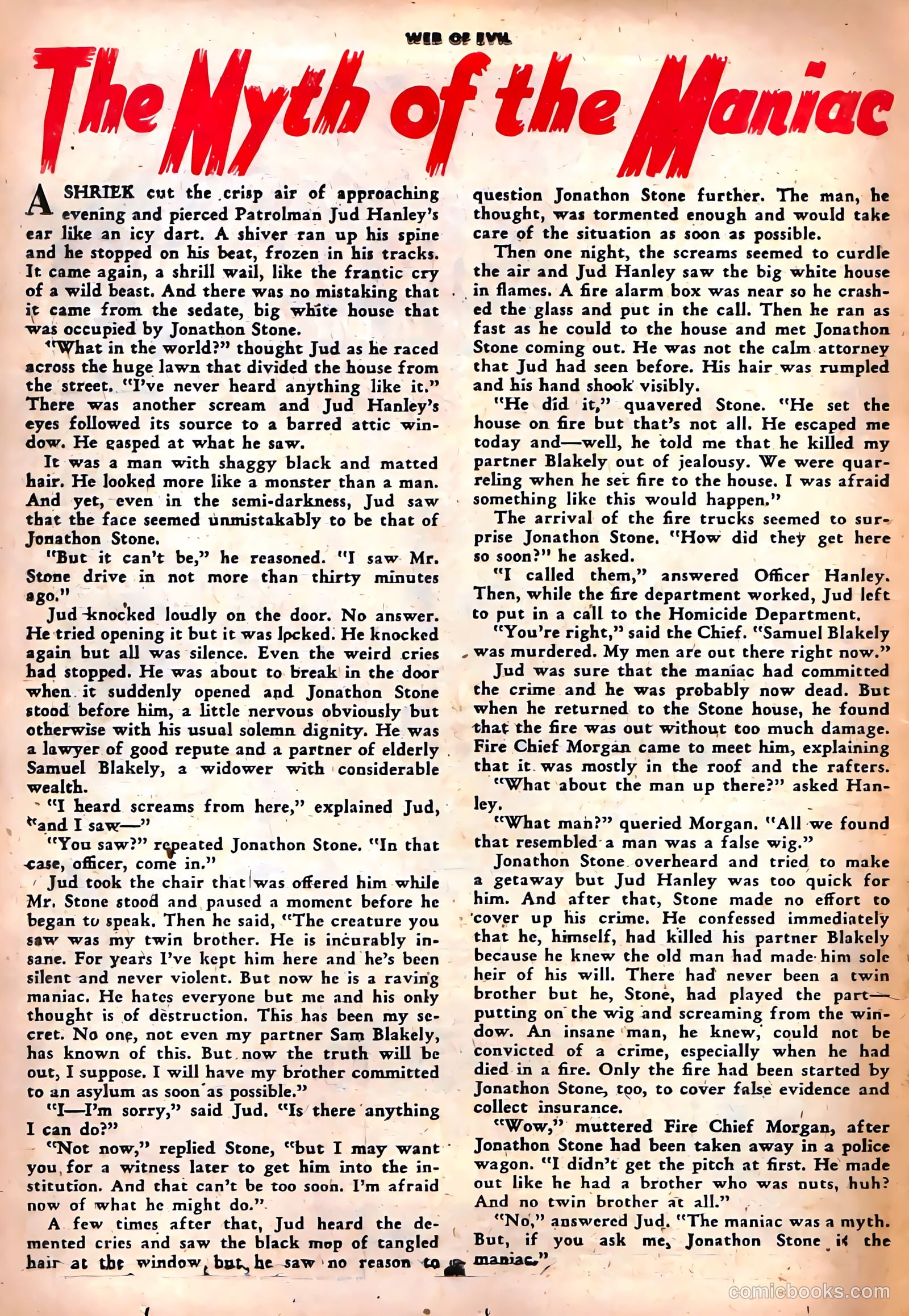 Web of Evil #15 — page 26 of 36