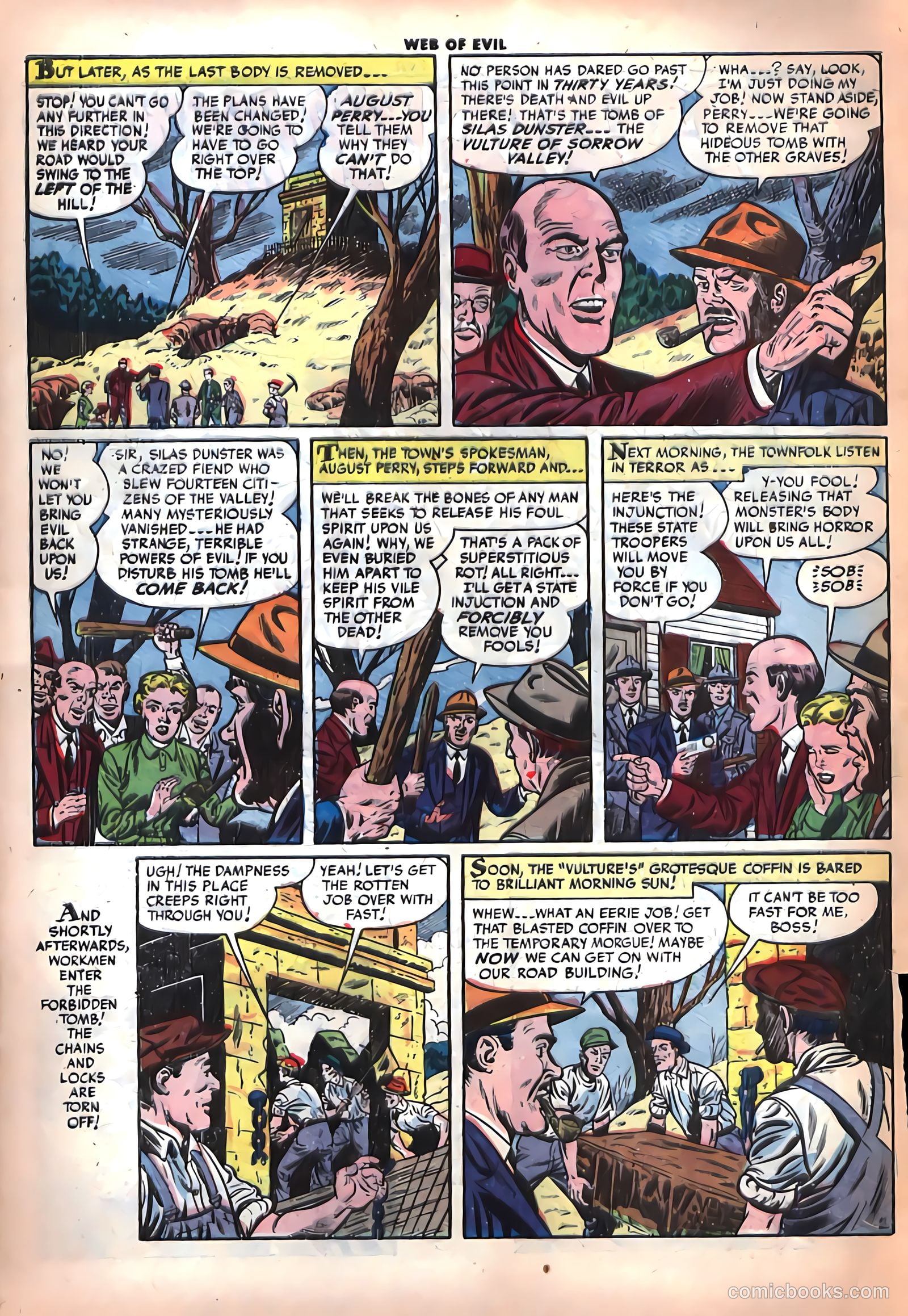 Web of Evil #15 — page 28 of 36
