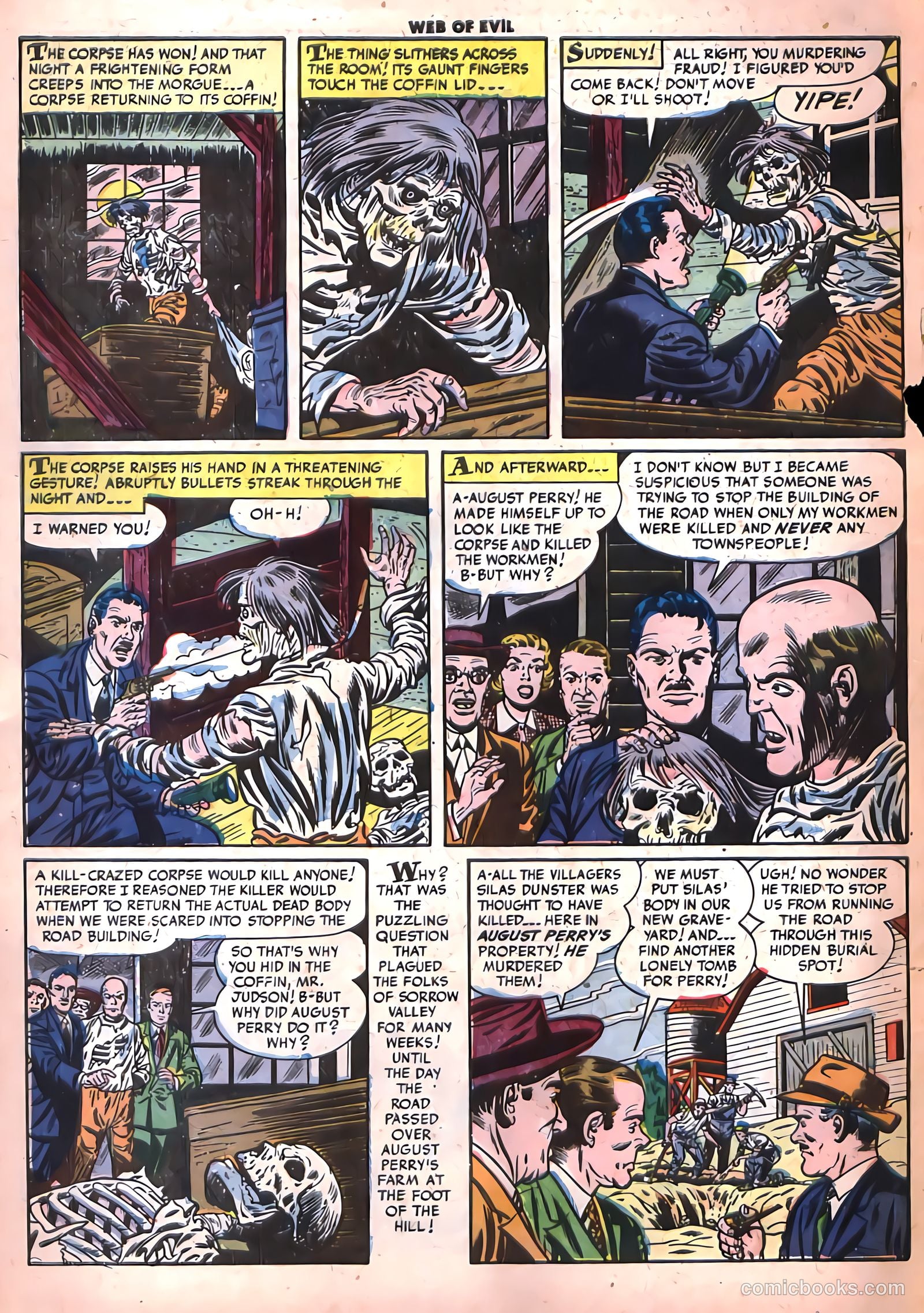 Web of Evil #15 — page 32 of 36